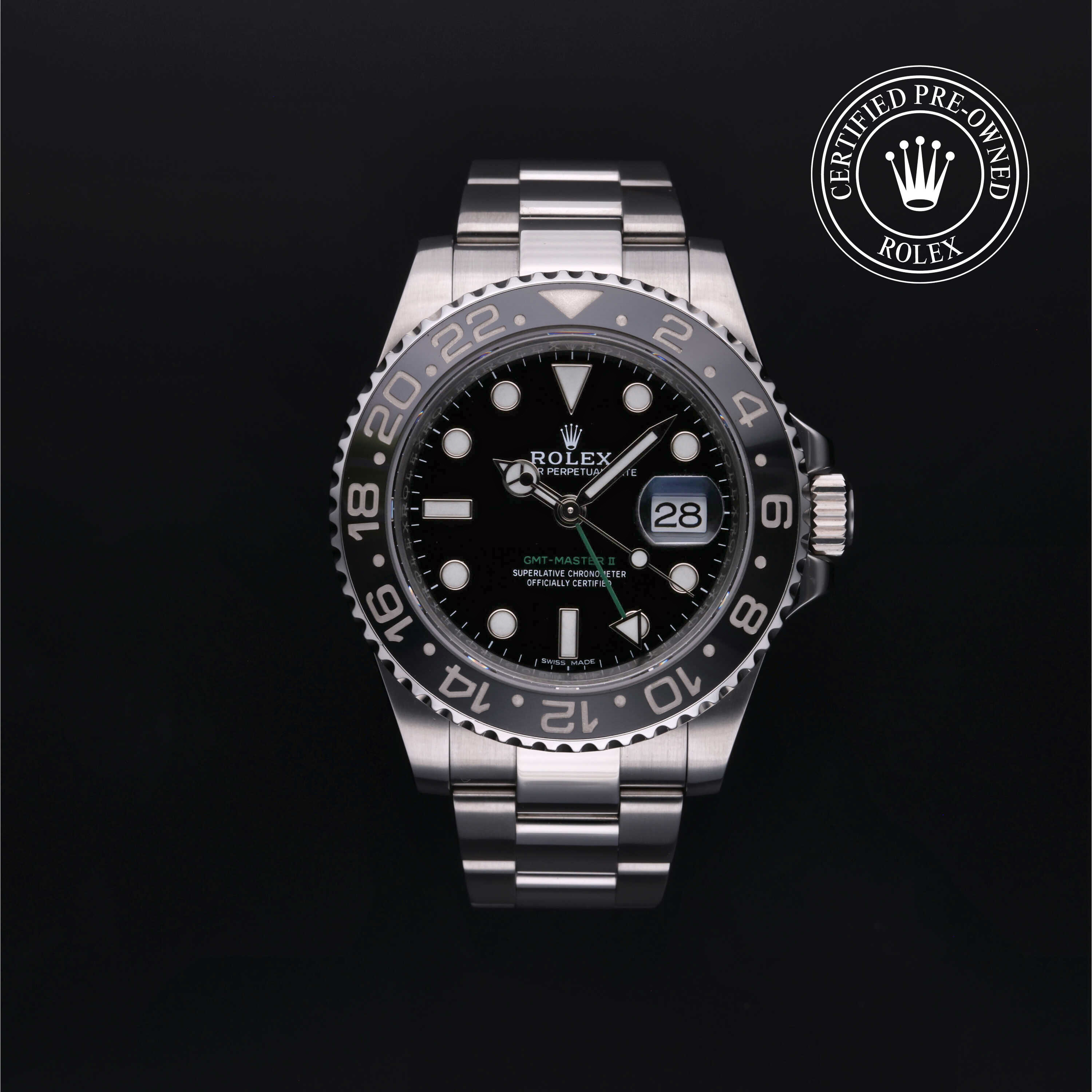 Rolex GMT-Master II in Steel M116710LN-0001 at Heller Jewelers