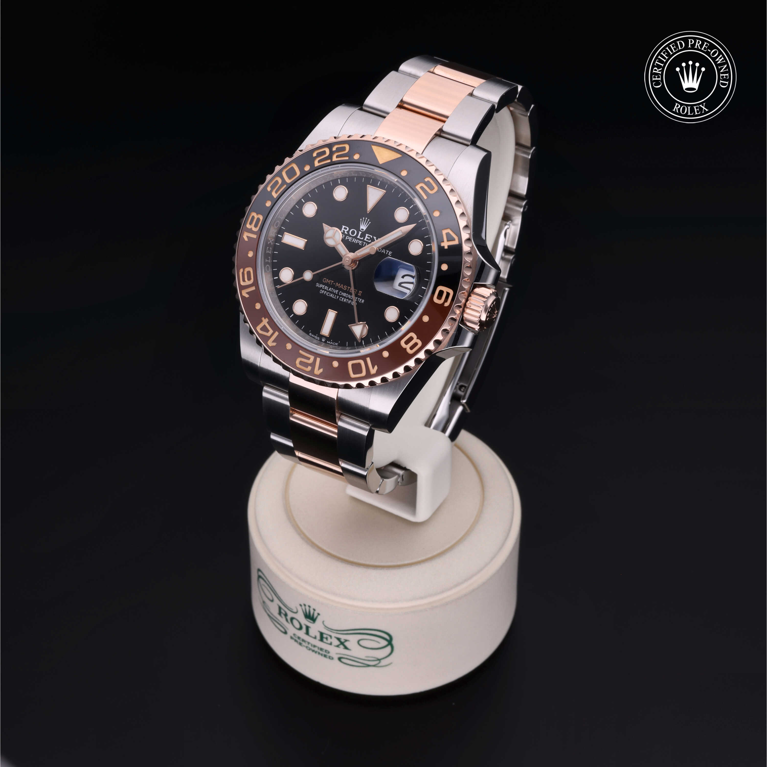 Rolex GMT-Master II in Rolesor 18 Carat Red M126711CHNR-0002 at Heller Jewelers
