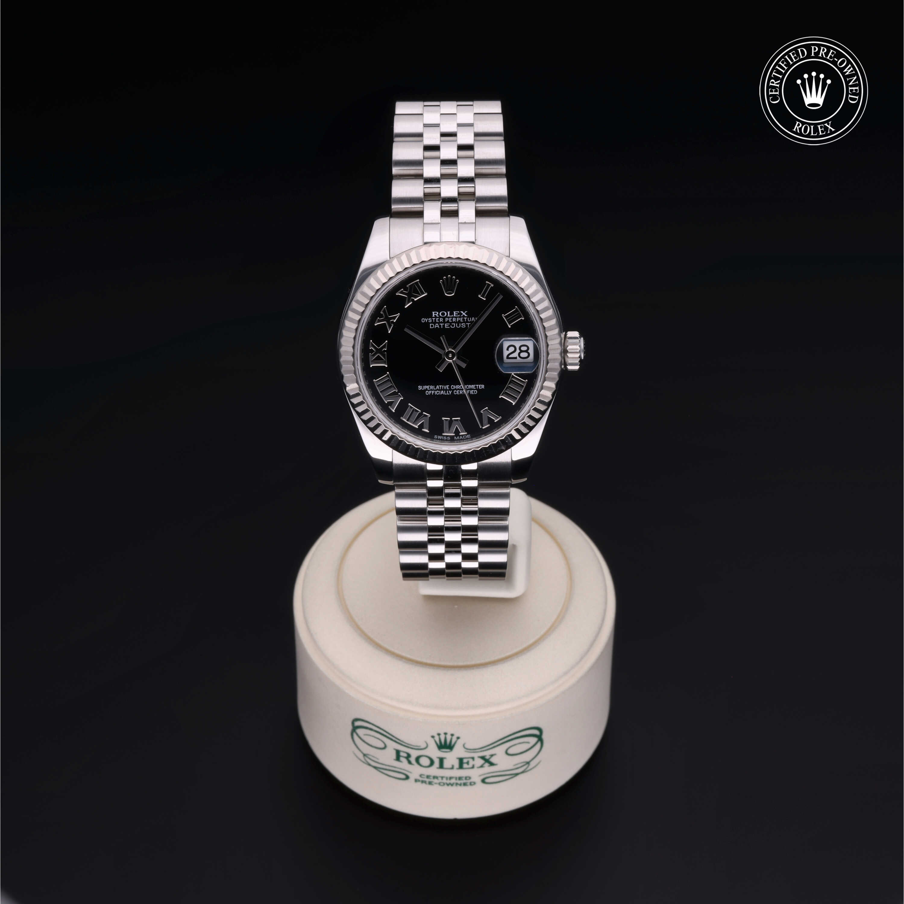 Rolex Datejust in Rolesor 18 Carat White M178274-0079 at Heller Jewelers