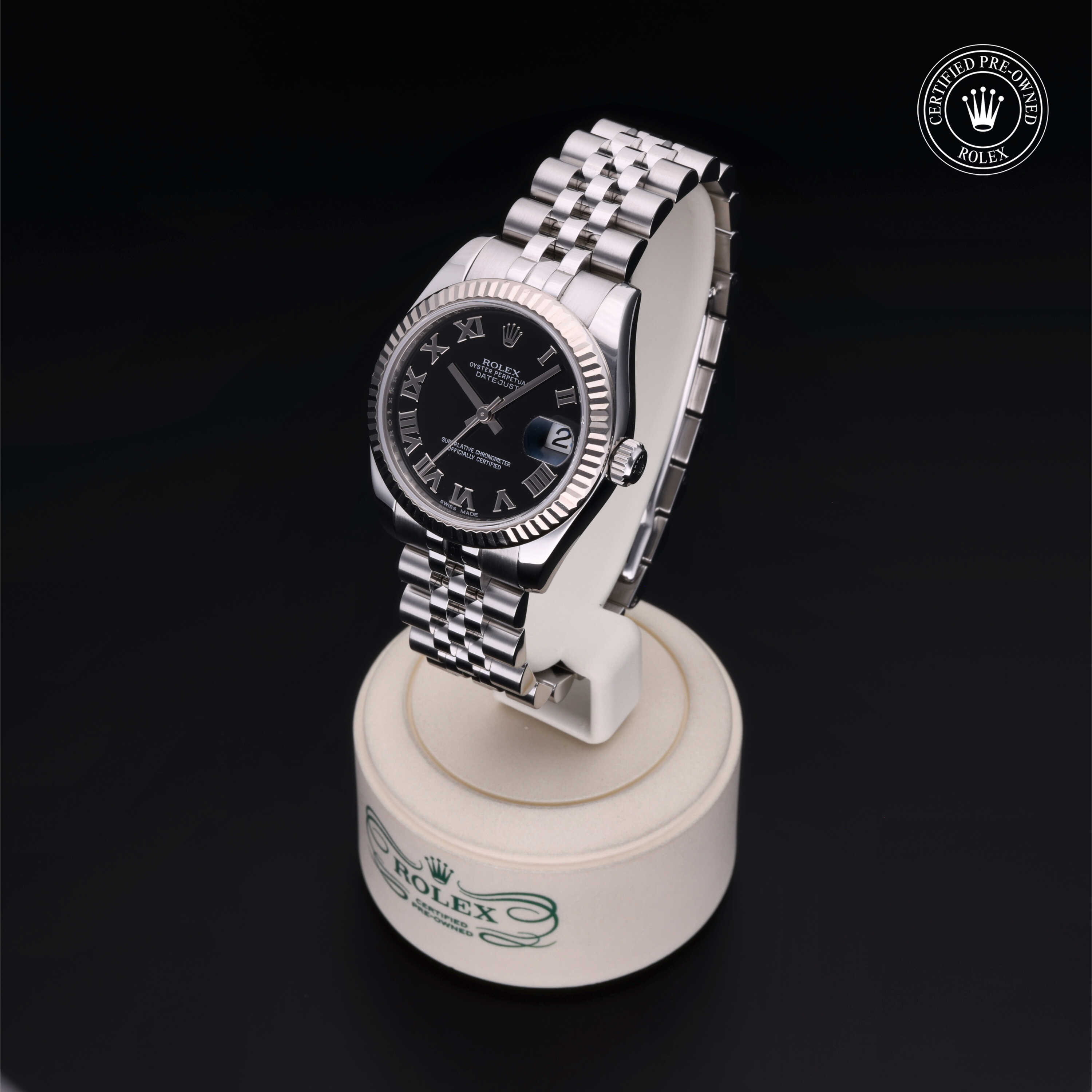 Rolex Datejust in Rolesor 18 Carat White M178274-0079 at Heller Jewelers