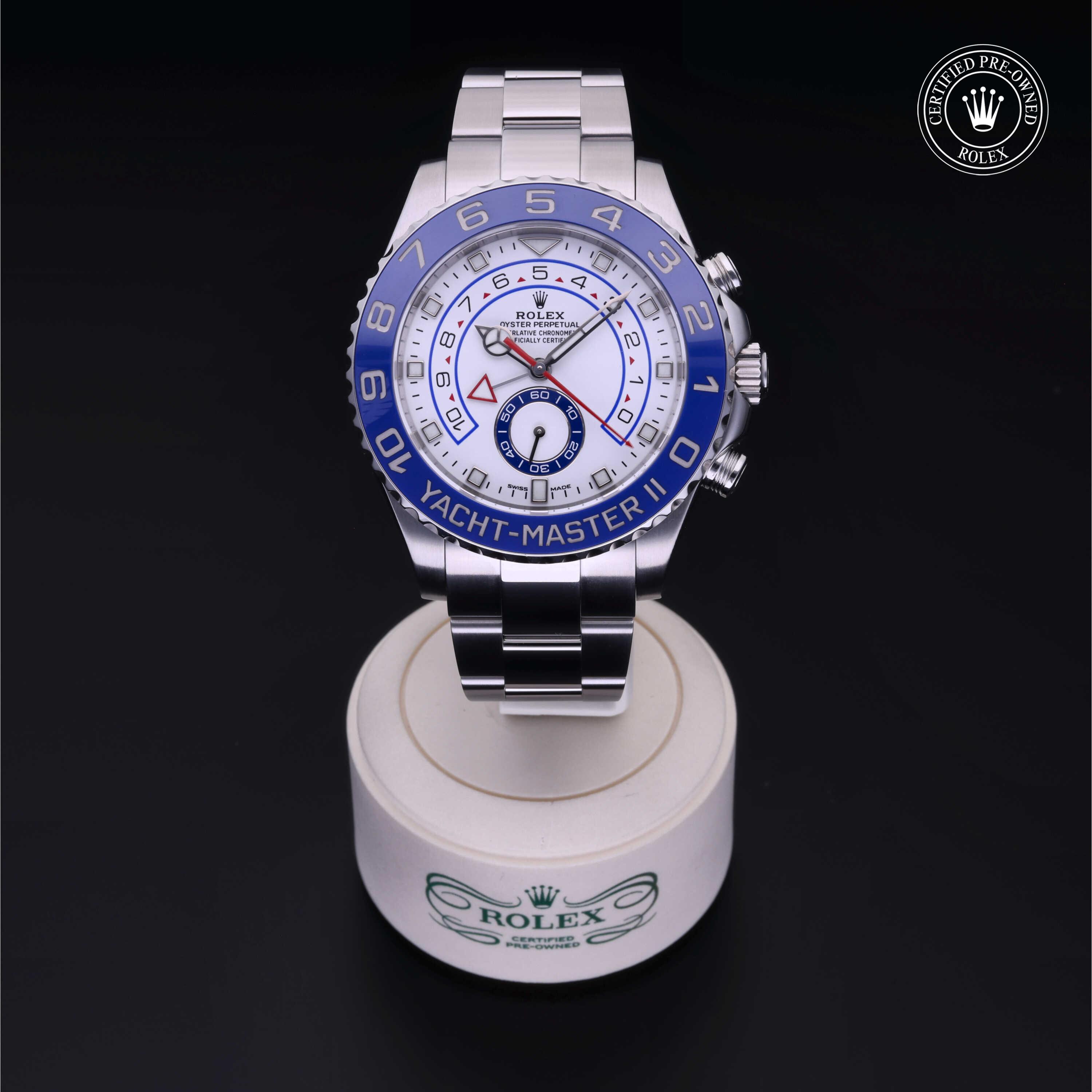 Rolex Yacht-Master II in Steel M116680-0002 at Heller Jewelers