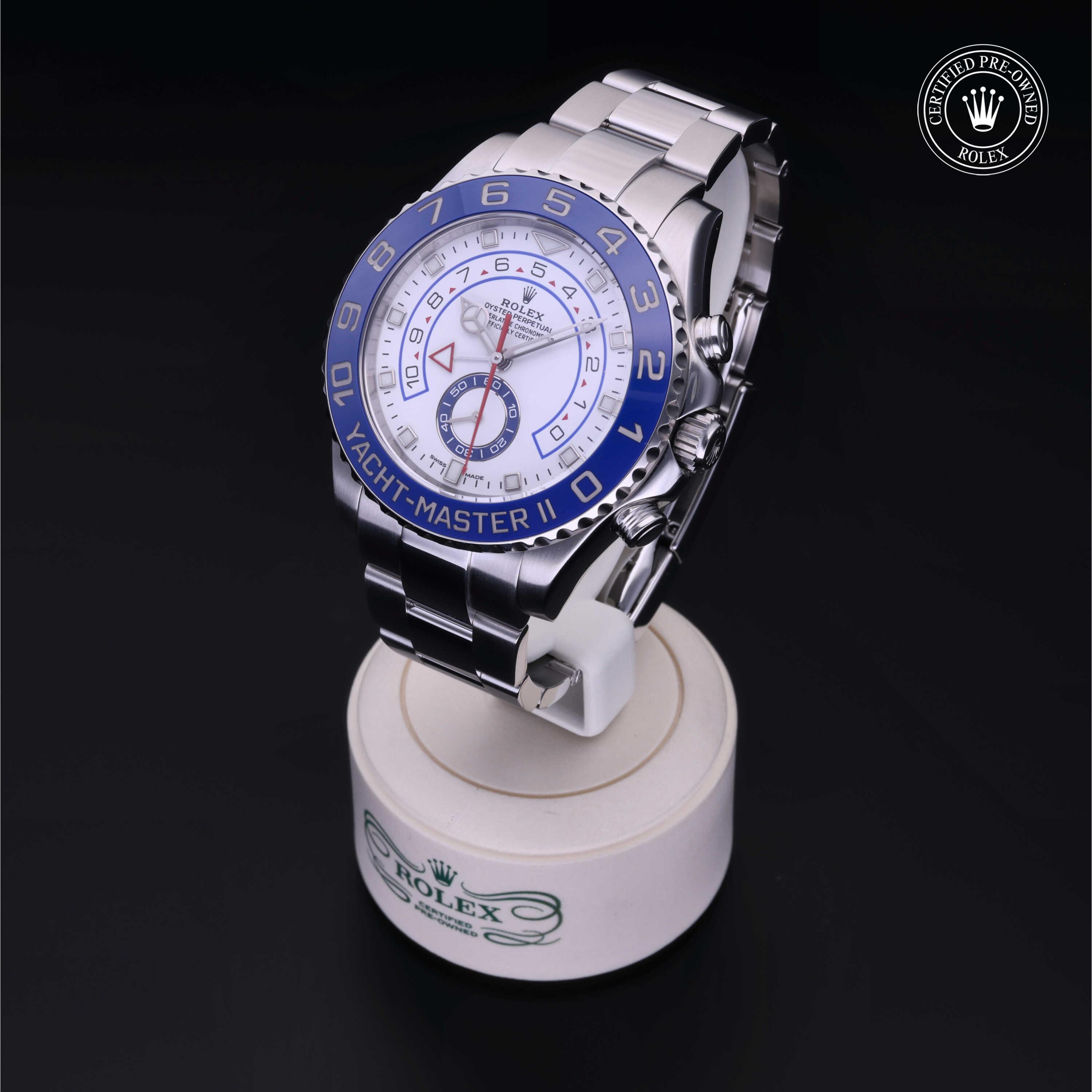 Rolex Yacht-Master II in Steel M116680-0002 at Heller Jewelers