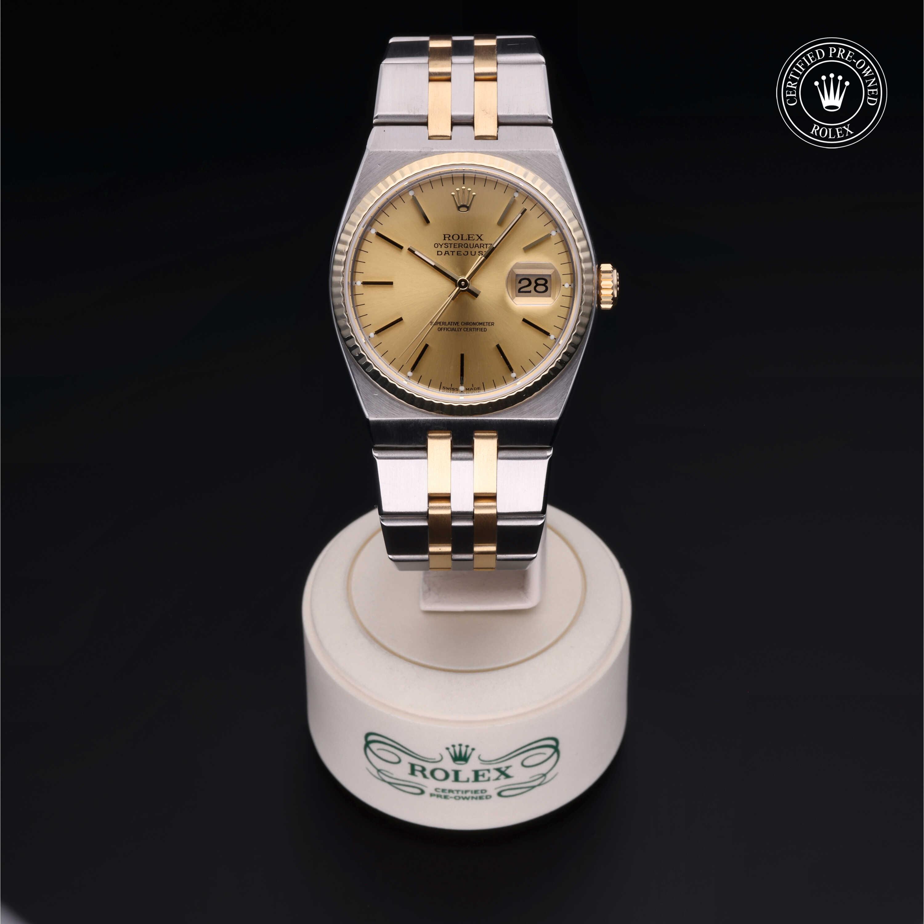 Rolex Datejust in Rolesor 18 Carat Yellow M17013-0001 at Heller Jewelers