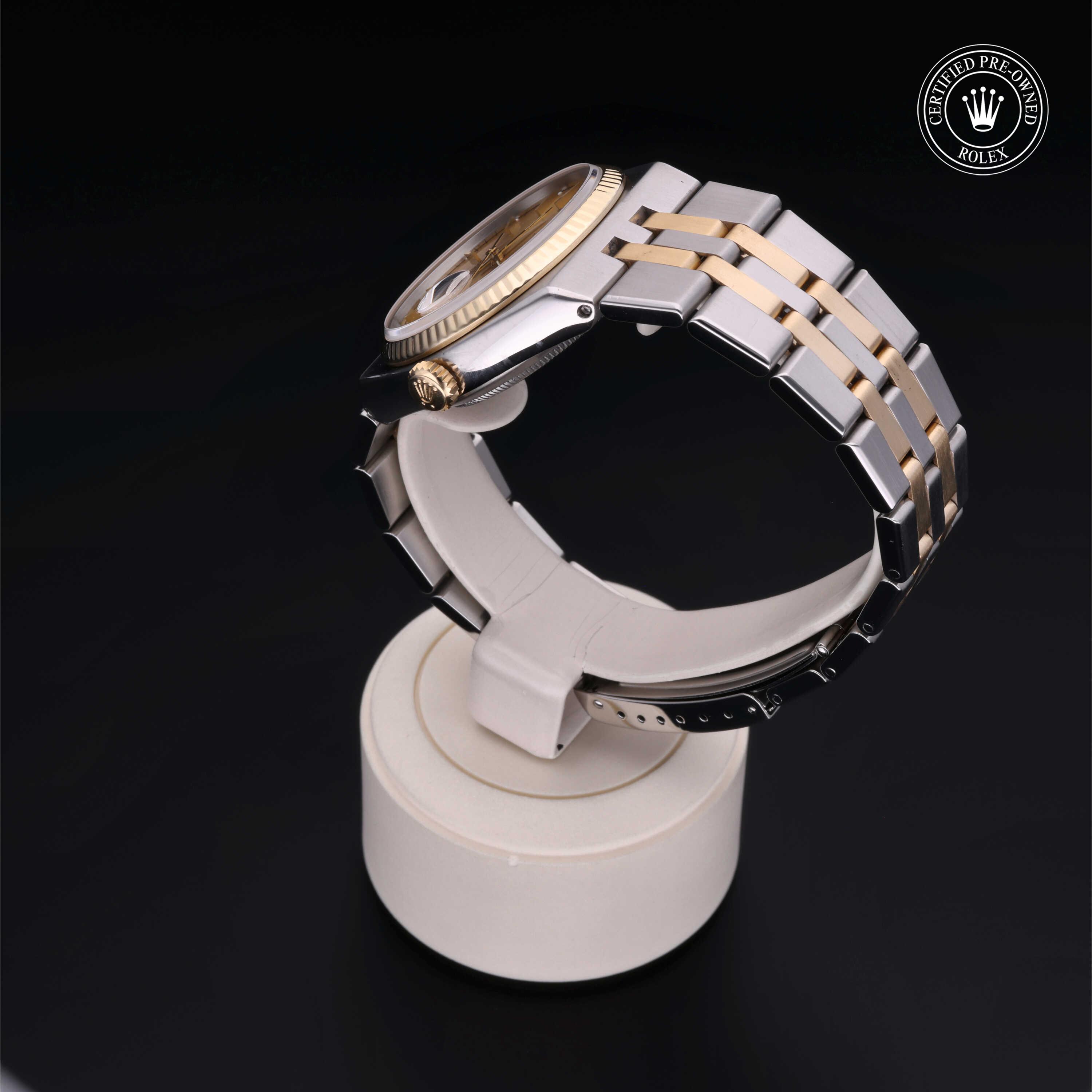 Rolex Datejust in Rolesor 18 Carat Yellow M17013-0001 at Heller Jewelers