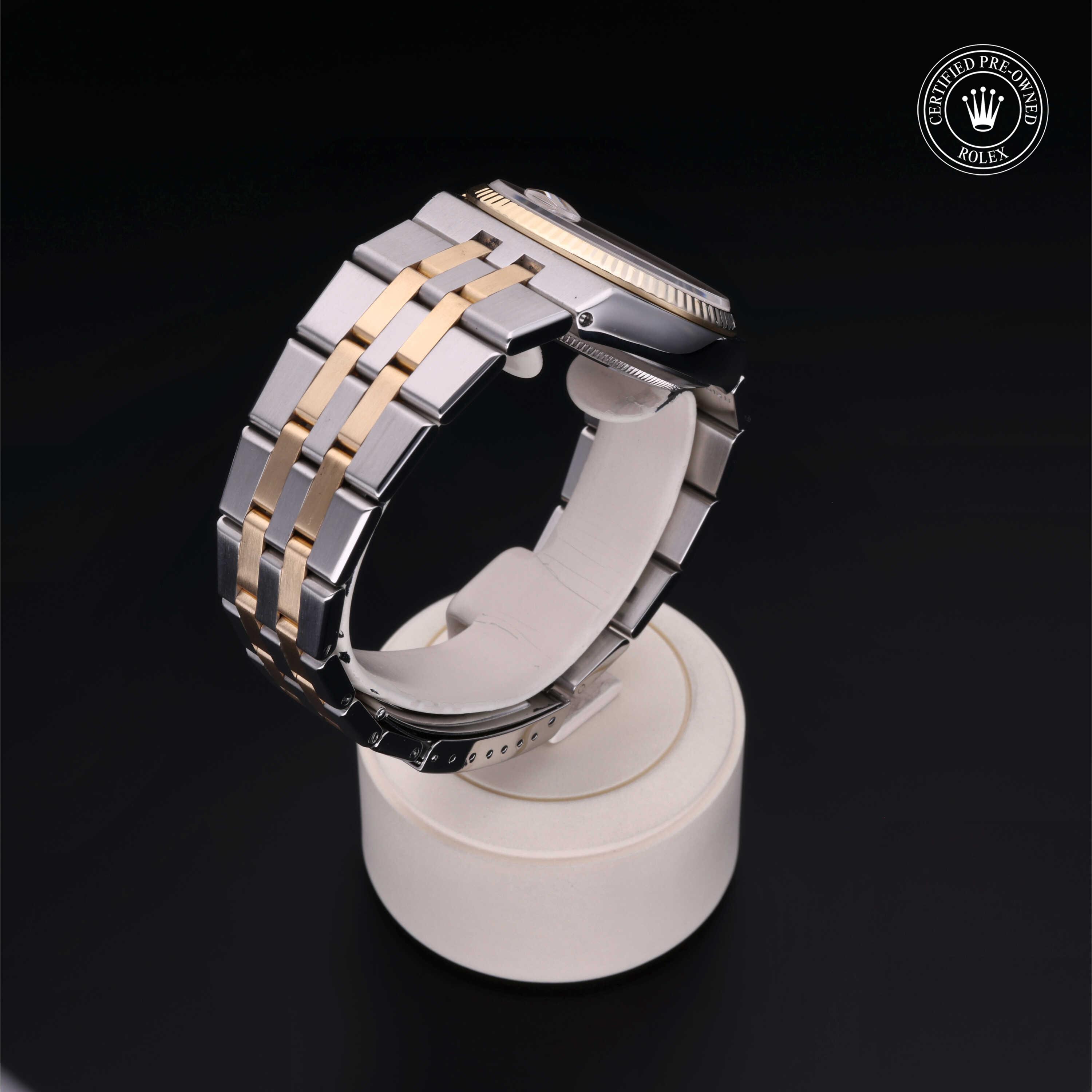 Rolex Datejust in Rolesor 18 Carat Yellow M17013-0001 at Heller Jewelers