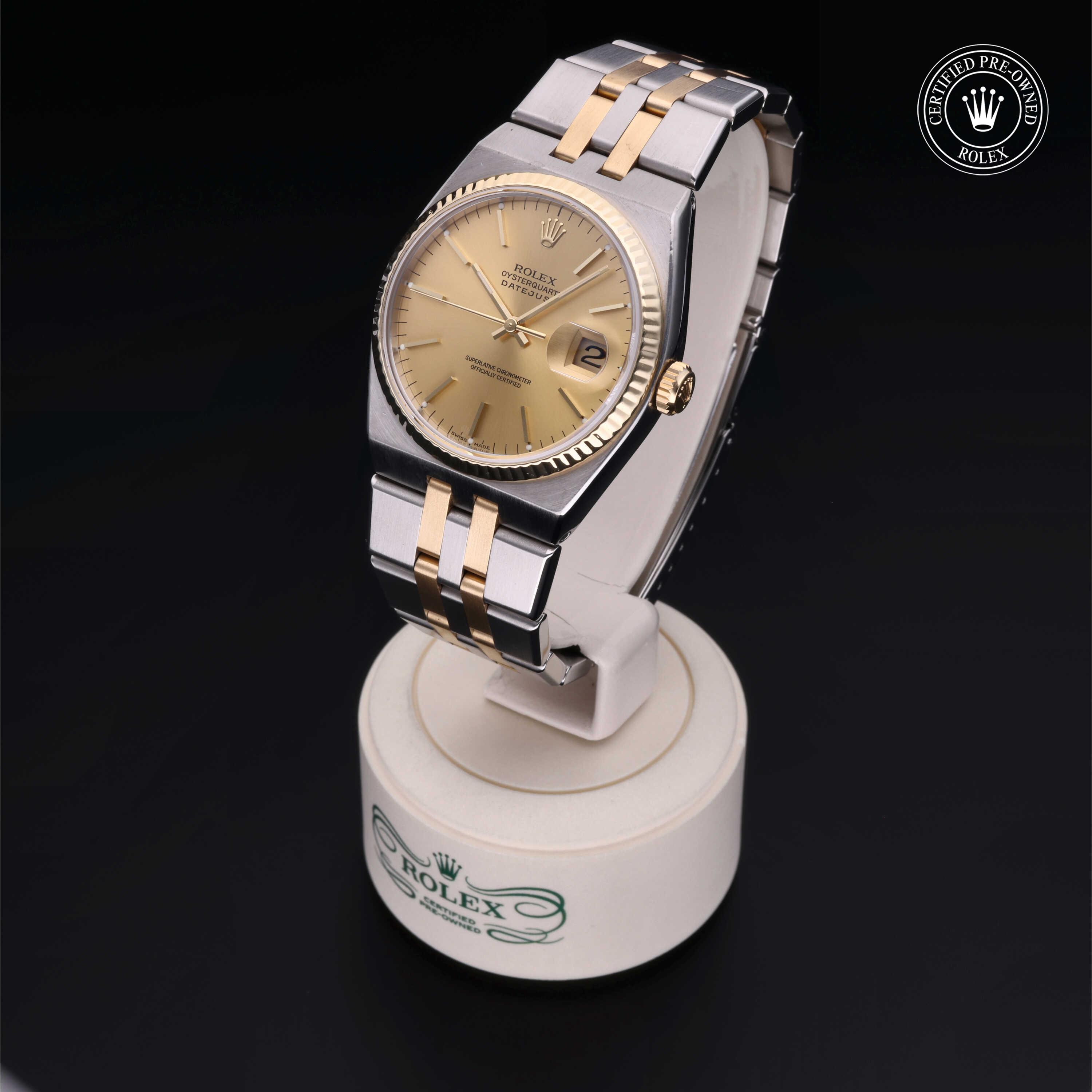 Rolex Datejust in Rolesor 18 Carat Yellow M17013-0001 at Heller Jewelers