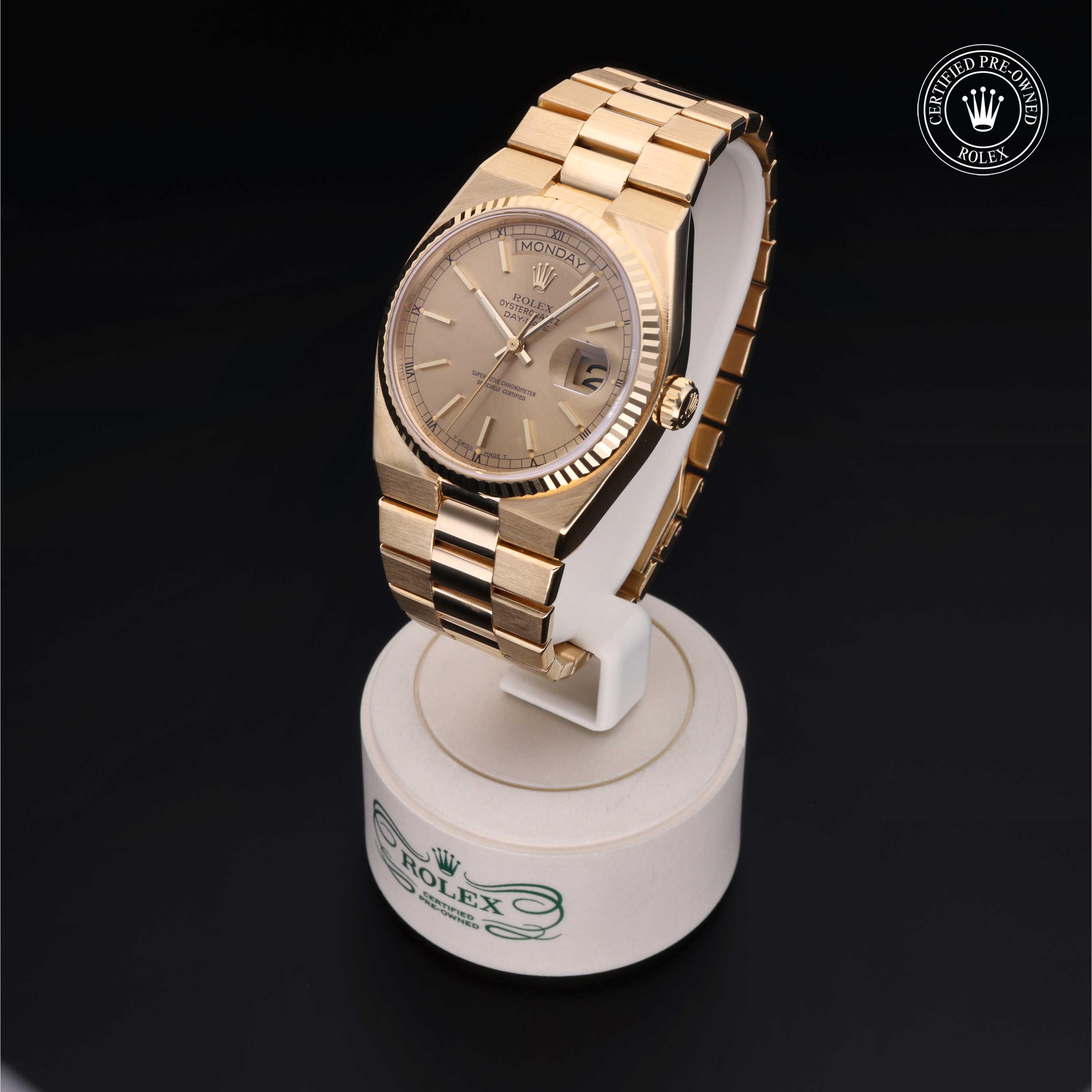 Rolex Day-Date in Gold 18 Carat Yellow  at Heller Jewelers