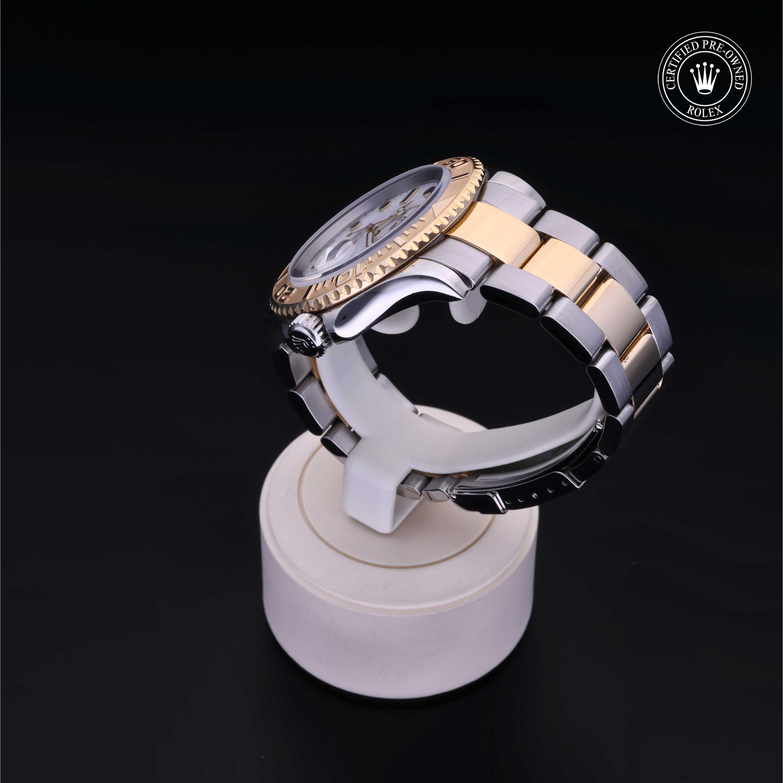 Rolex Yacht-Master in Rolesor 18 Carat Yellow M16623-0006 at Heller Jewelers