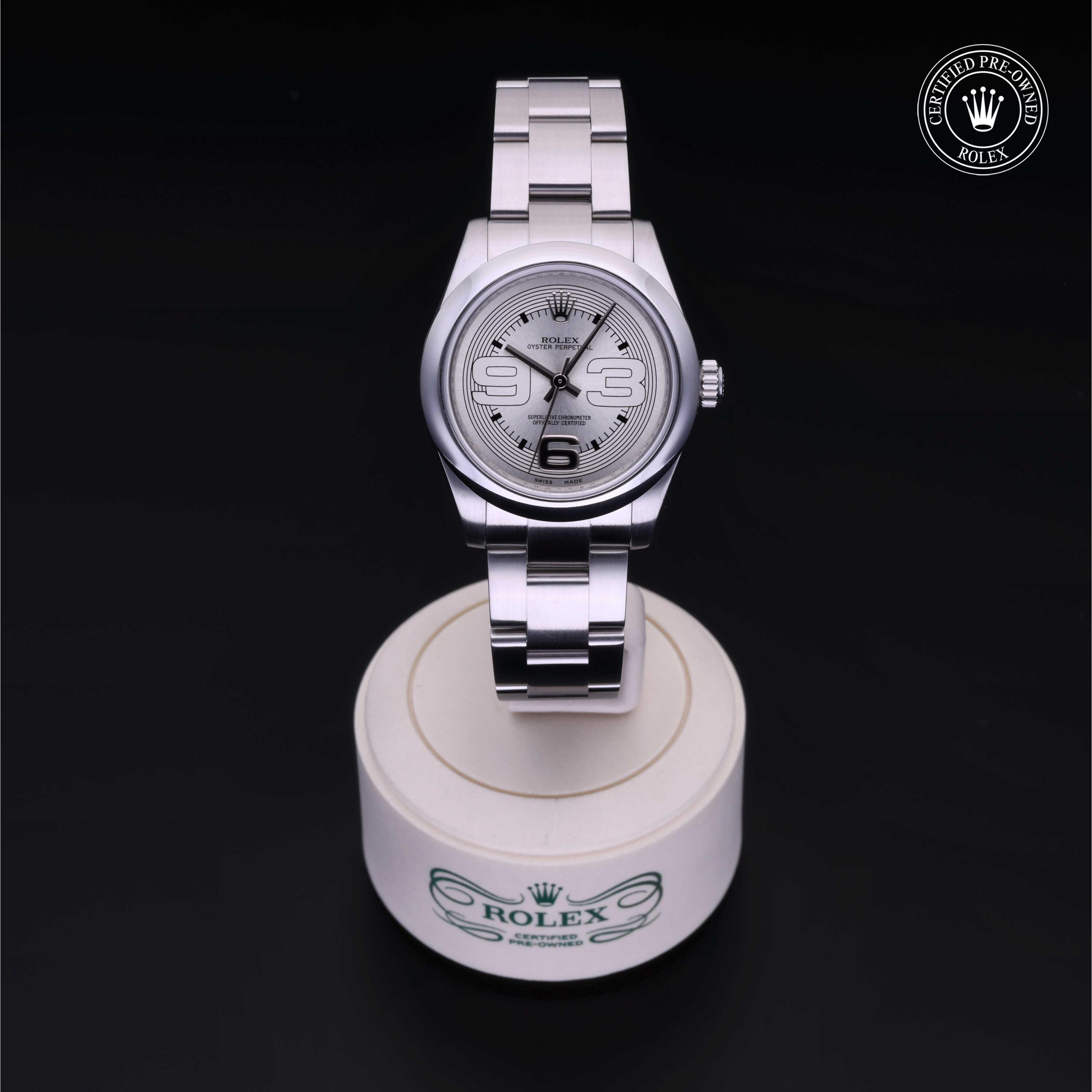 Rolex Oyster Perpetual in Steel M177200-0012 at Heller Jewelers