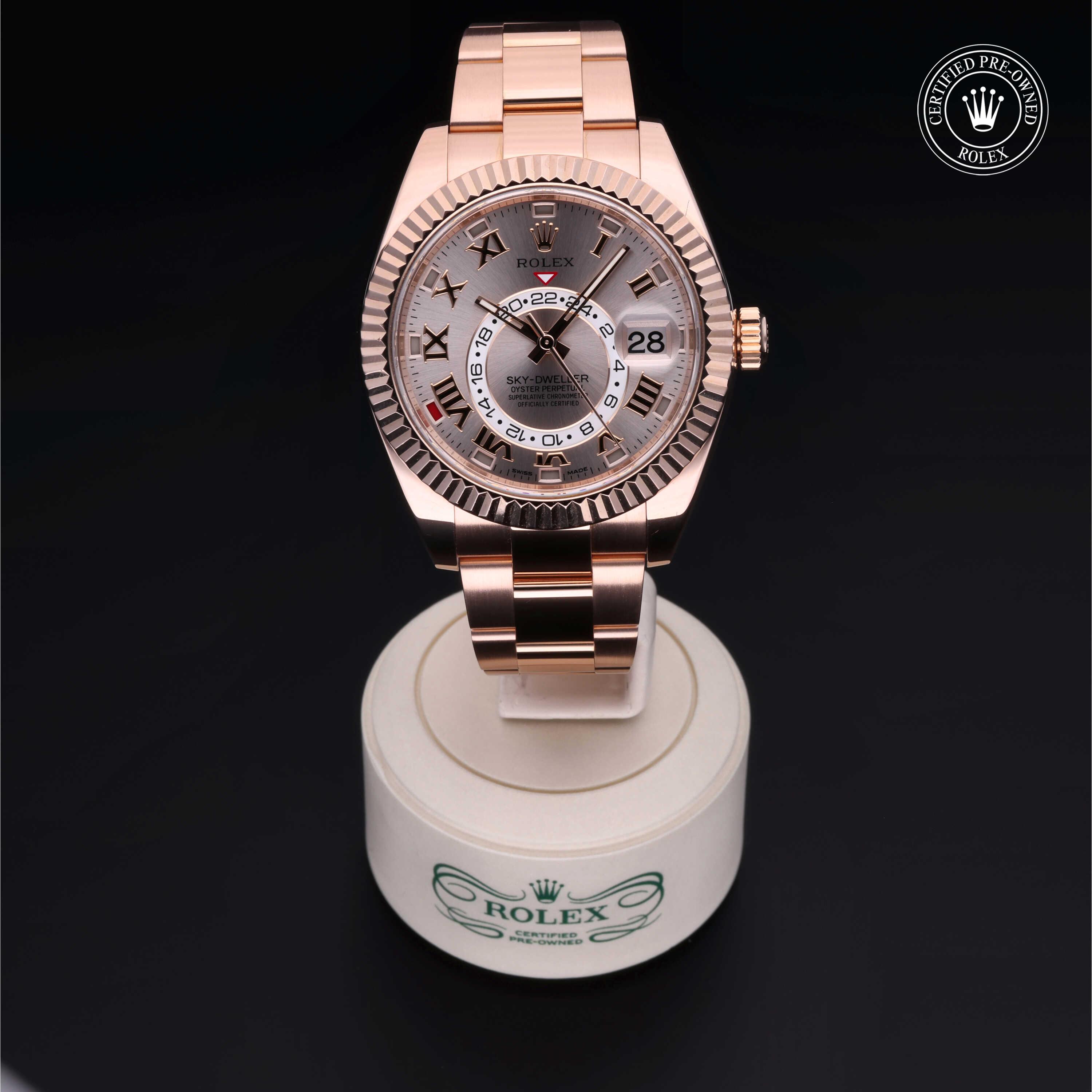 Rolex Sky-Dweller in Gold 18 Carat Red M326935-0004 at Heller Jewelers