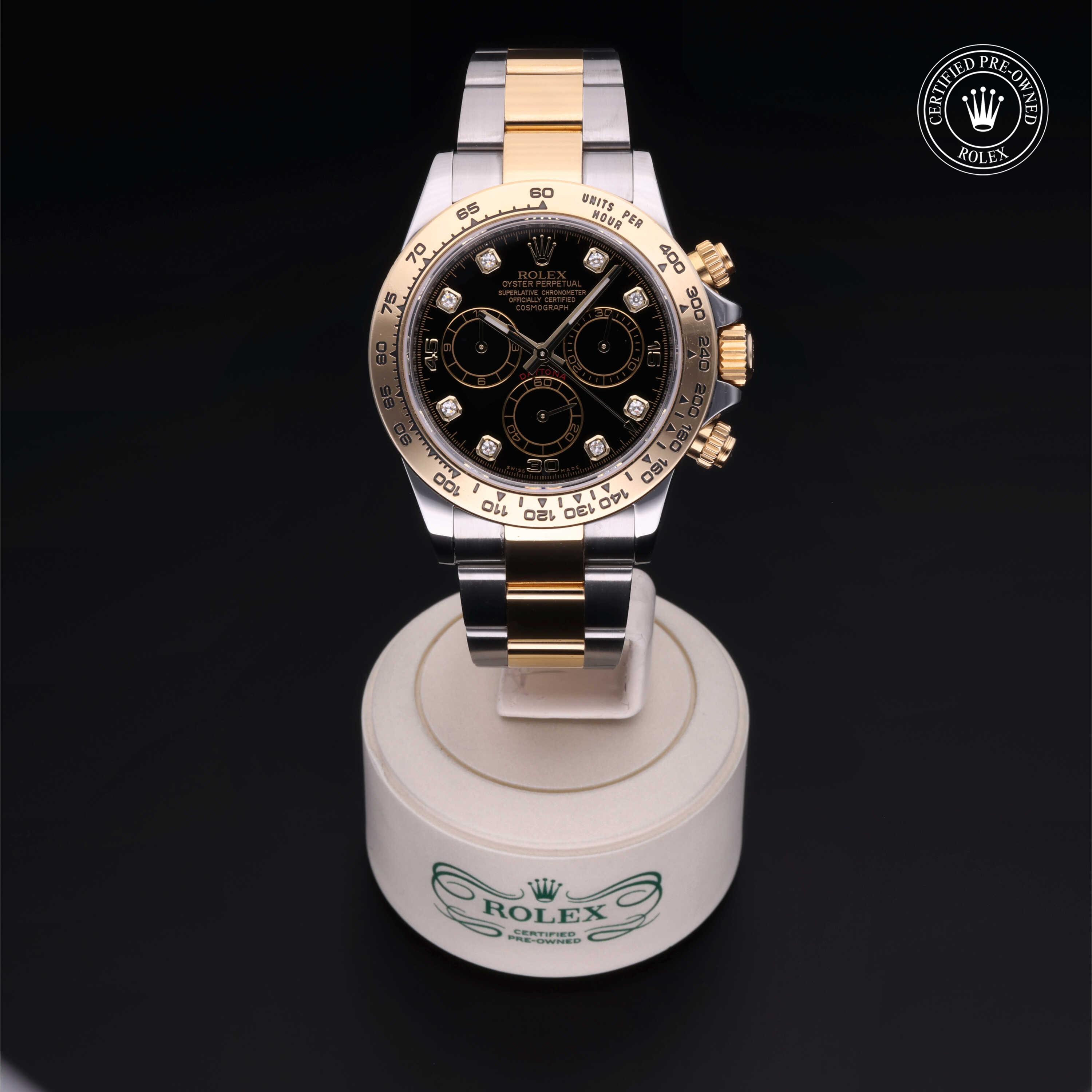 Rolex Cosmograph Daytona in Rolesor 18 Carat Yellow M116503-0008 at Heller Jewelers