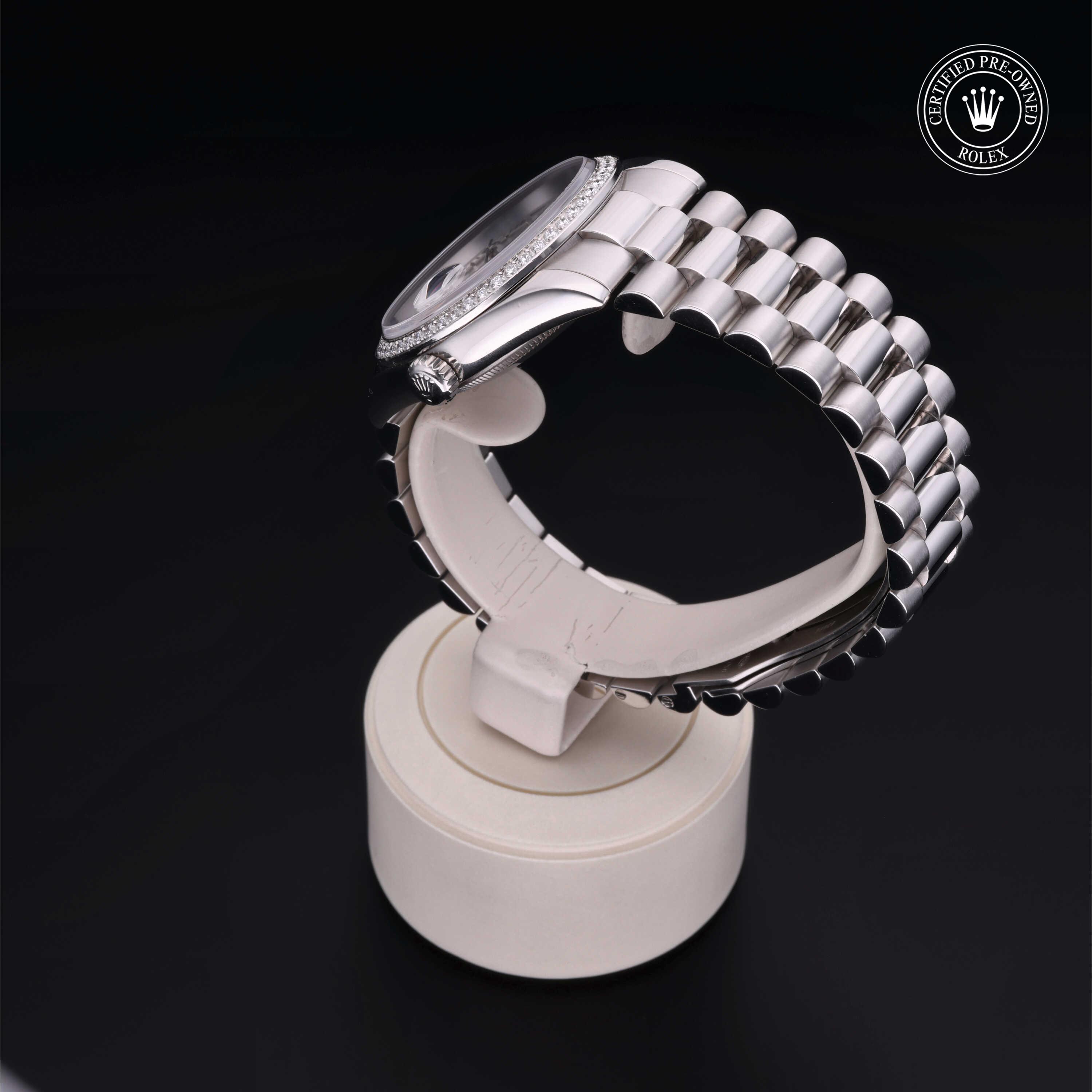 Rolex Day-Date in Platinum M118206-0005 at Heller Jewelers