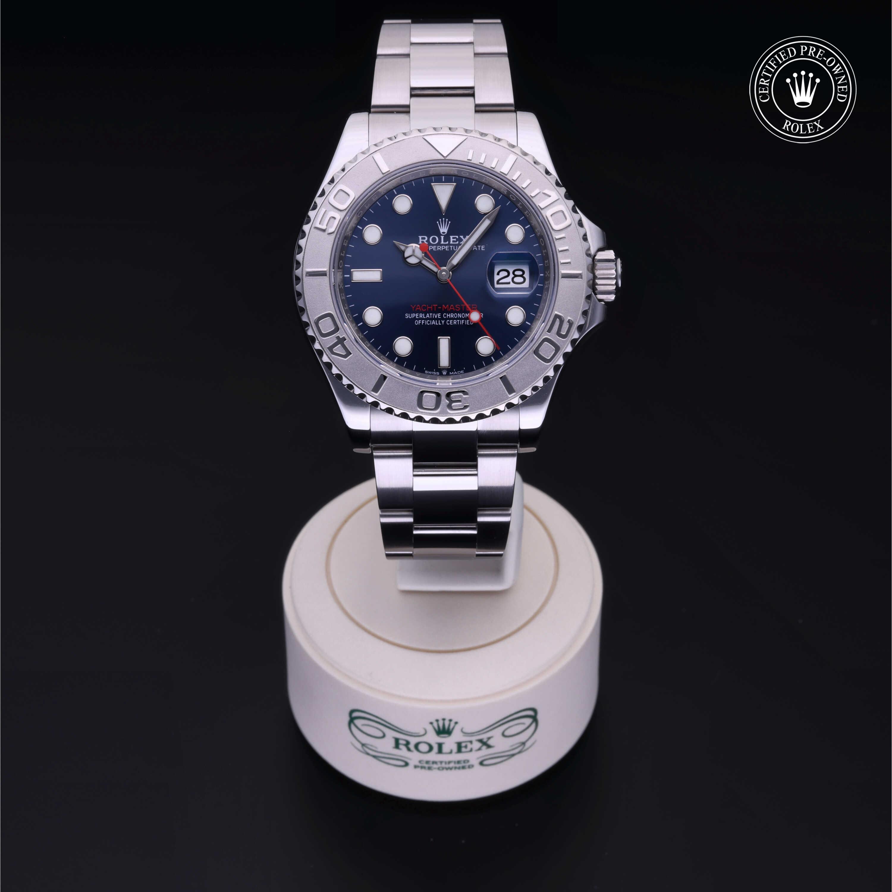 Rolex Yacht-Master in Rolesium Platinum M126622-0001 at Heller Jewelers