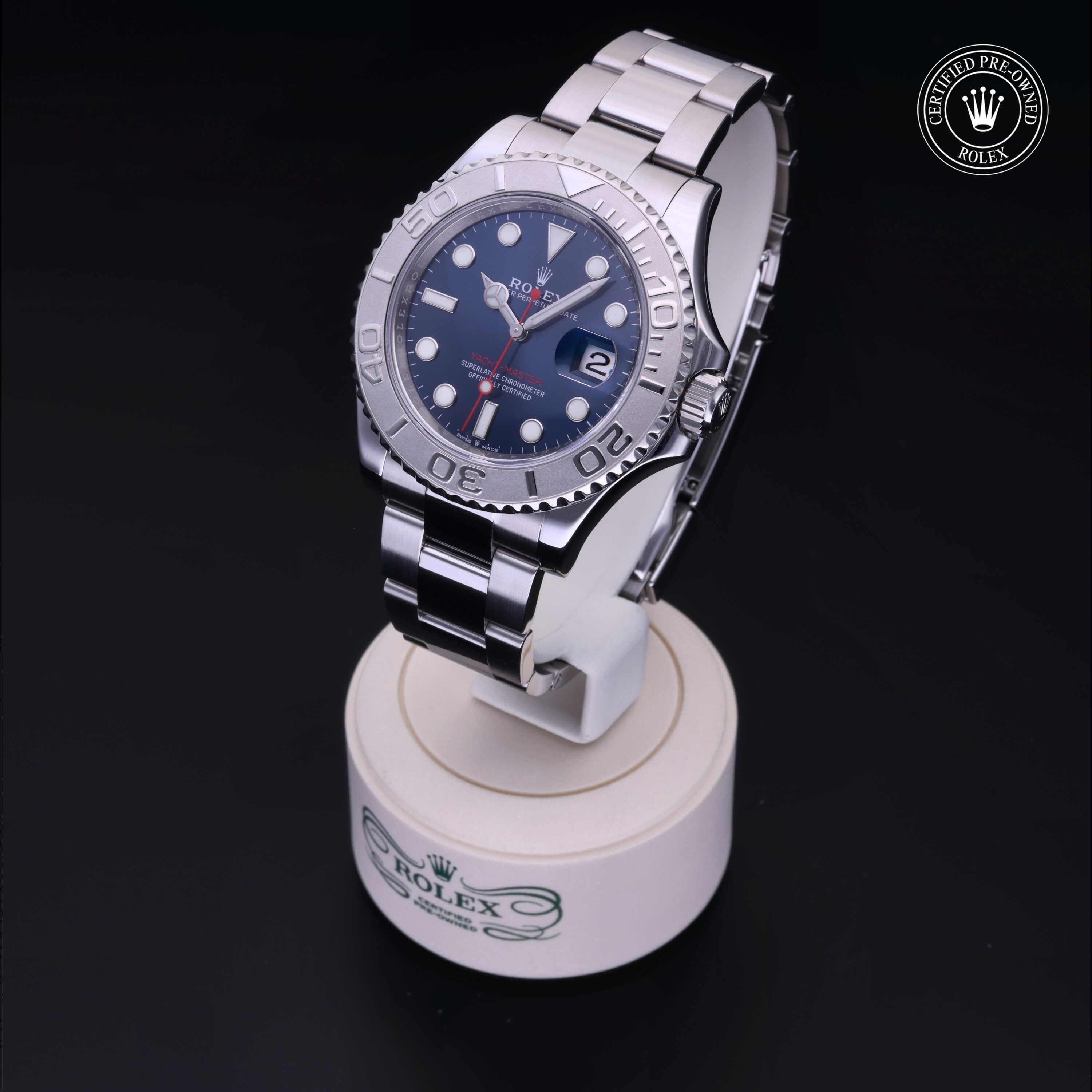 Rolex Yacht-Master in Rolesium Platinum M126622-0001 at Heller Jewelers