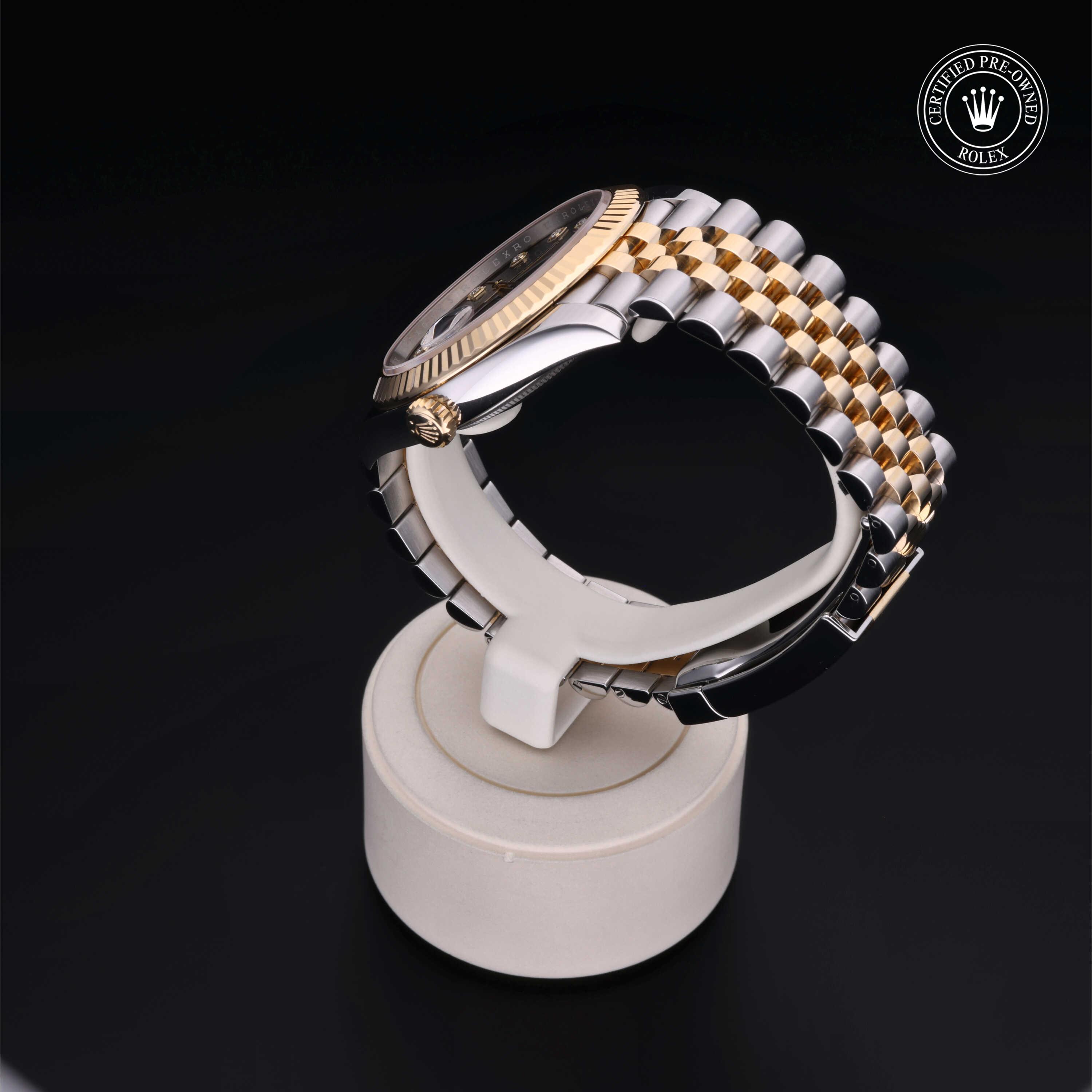 Rolex Datejust in Rolesor 18 Carat Yellow M126333-0006 at Heller Jewelers