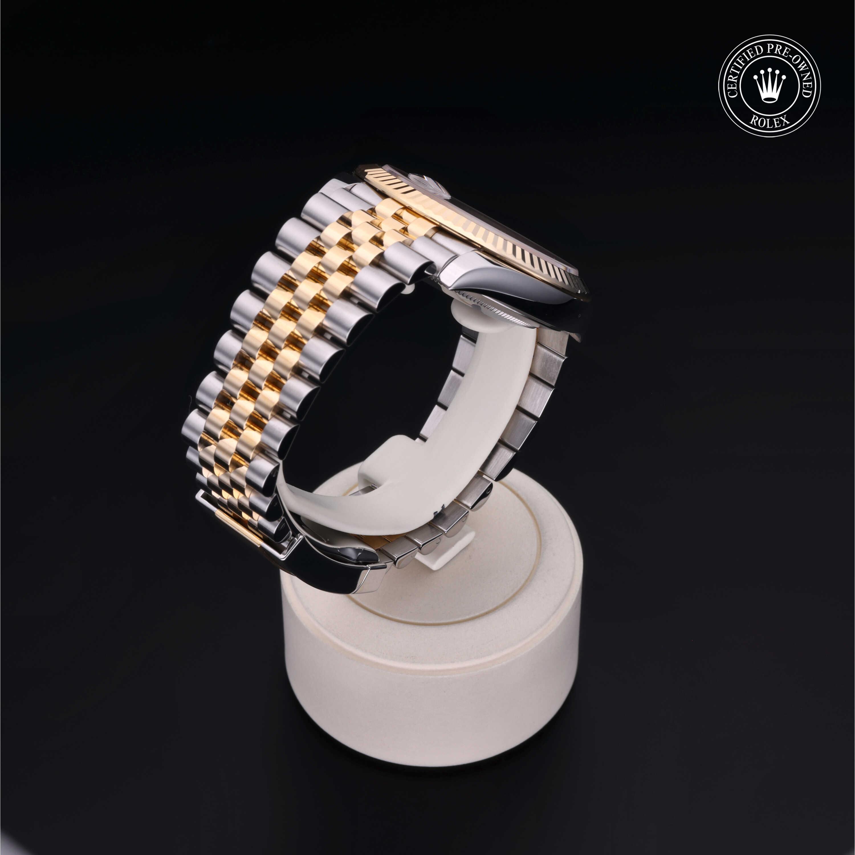 Rolex Datejust in Rolesor 18 Carat Yellow M126333-0006 at Heller Jewelers