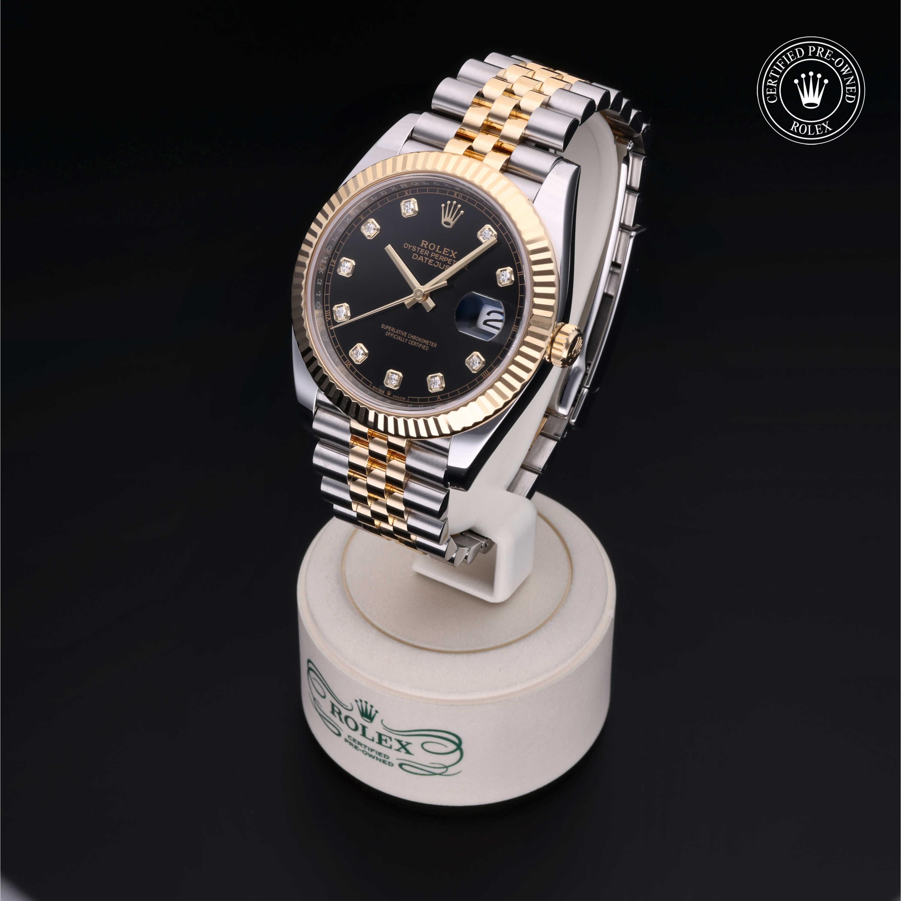 Rolex Datejust in Rolesor 18 Carat Yellow M126333-0006 at Heller Jewelers