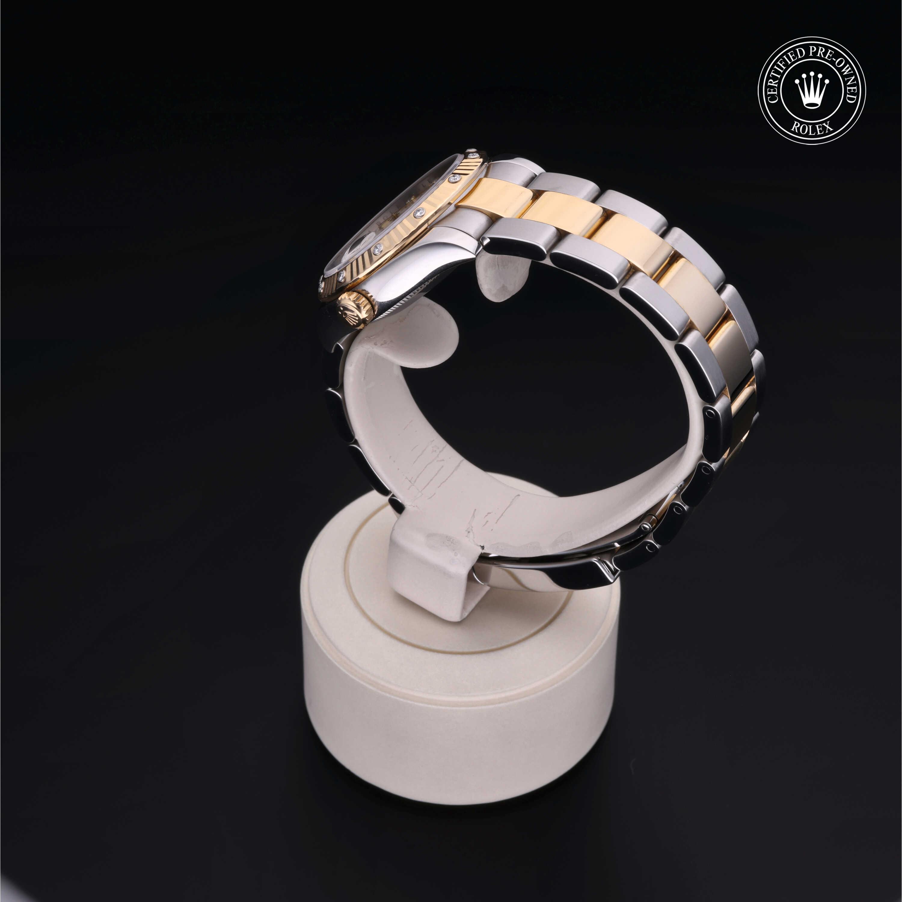 Rolex Datejust in Rolesor 18 Carat Yellow M178383-0019 at Heller Jewelers