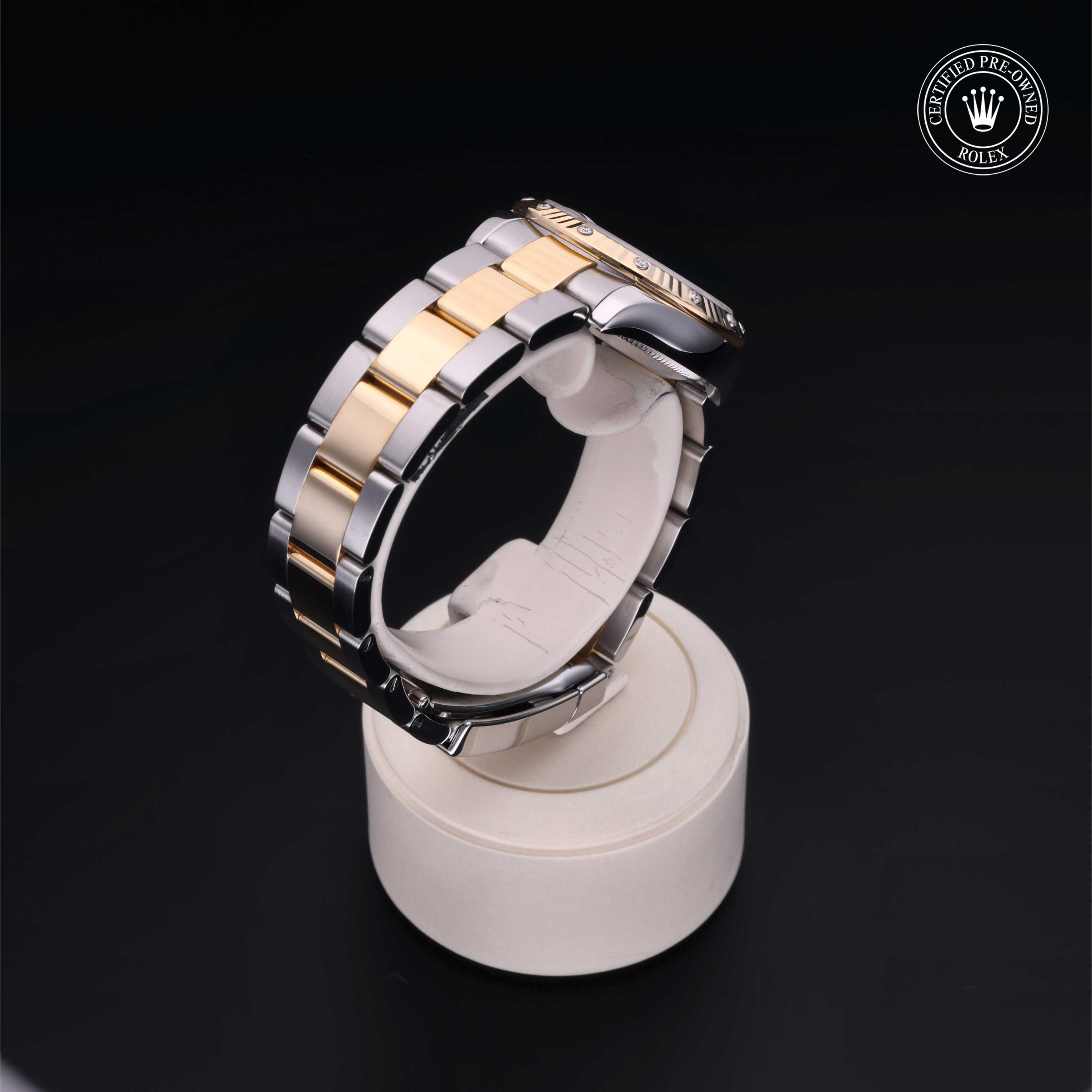 Rolex Datejust in Rolesor 18 Carat Yellow M178383-0019 at Heller Jewelers