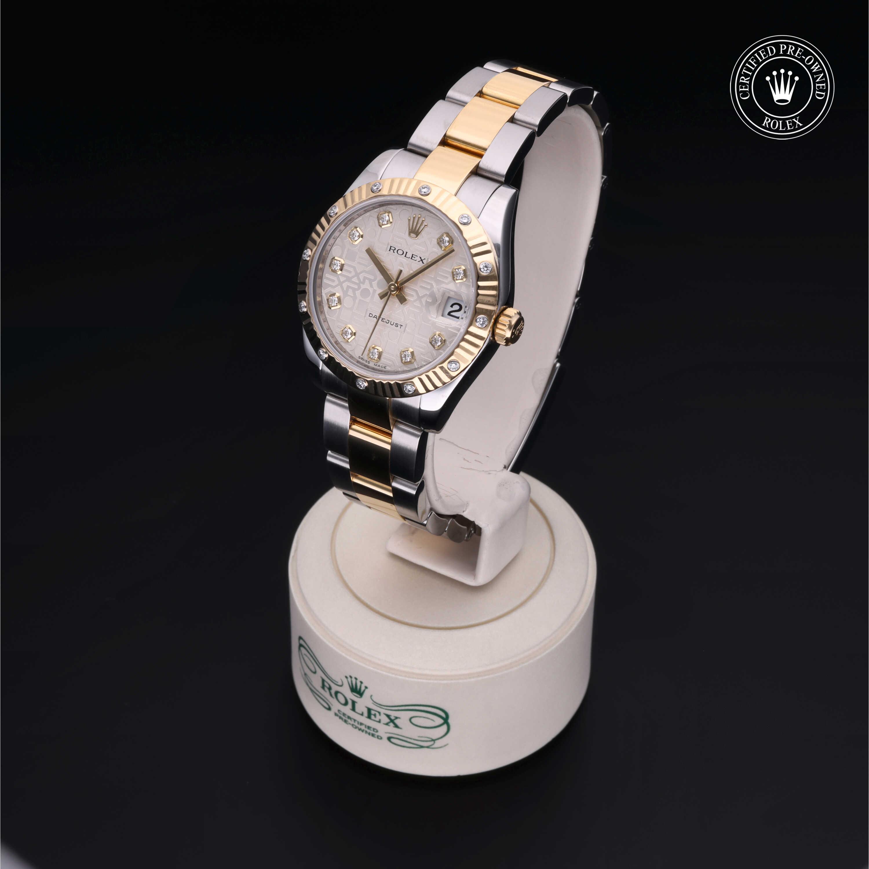 Rolex Datejust in Rolesor 18 Carat Yellow M178383-0019 at Heller Jewelers
