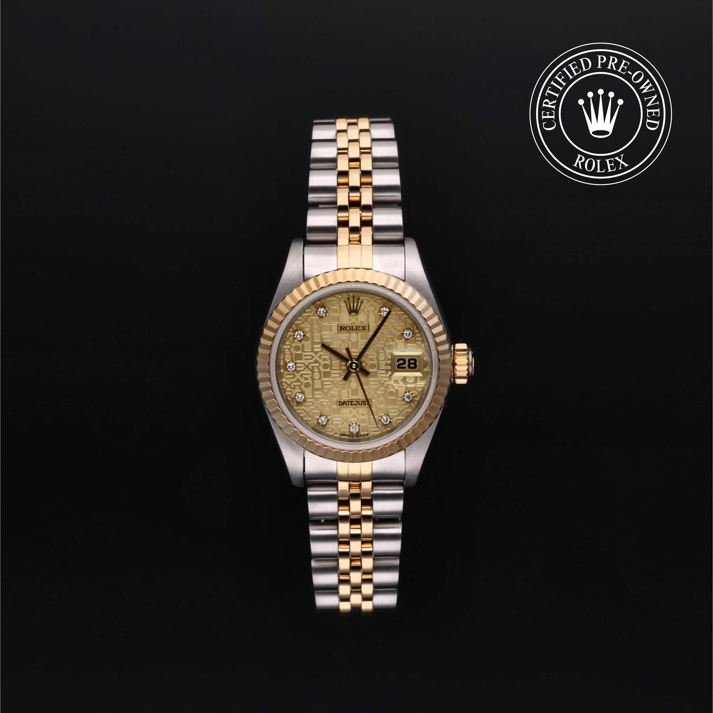 Rolex Lady-Datejust in Rolesor 18 Carat Yellow  at Heller Jewelers