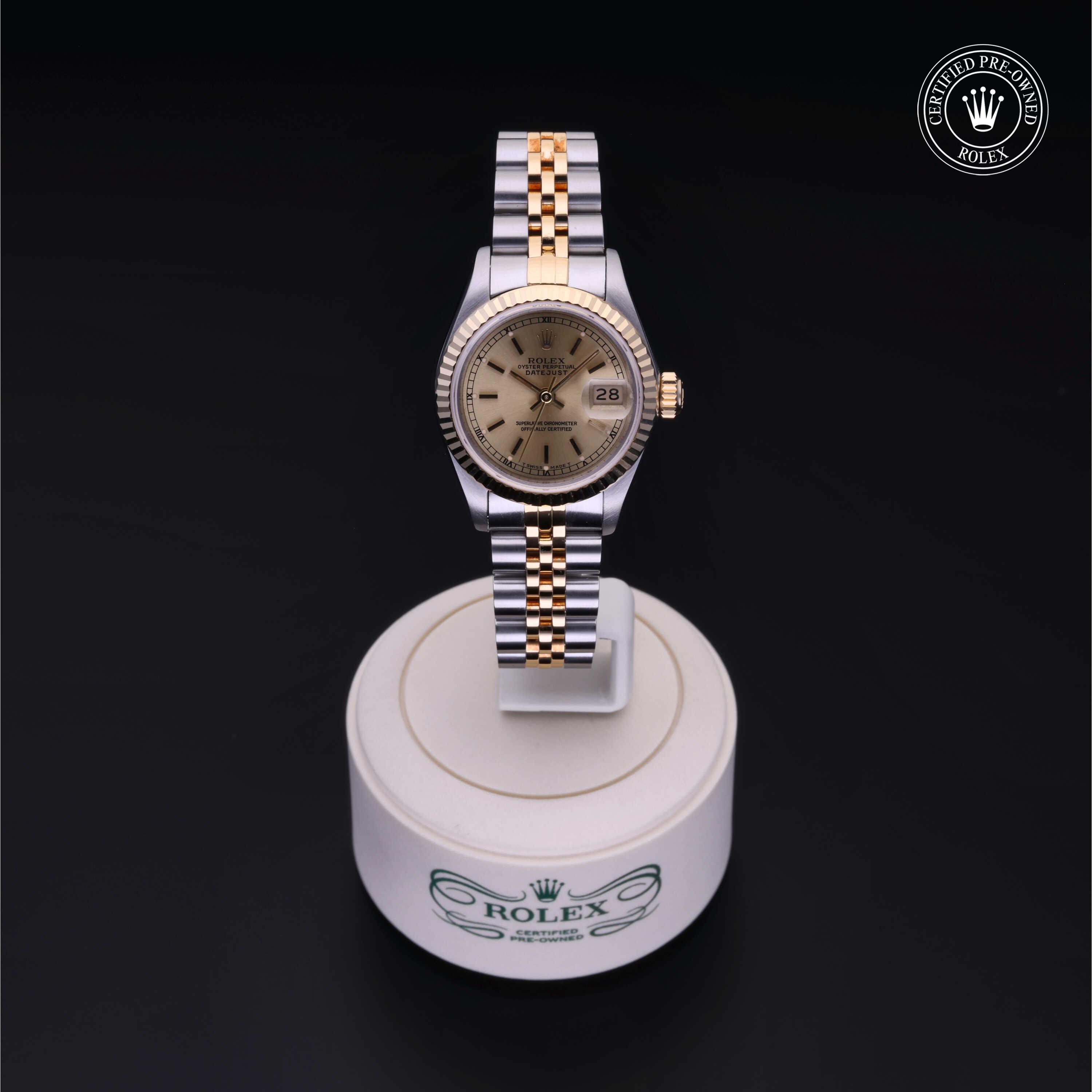 Rolex Lady-Datejust in Rolesor 18 Carat Yellow  at Heller Jewelers
