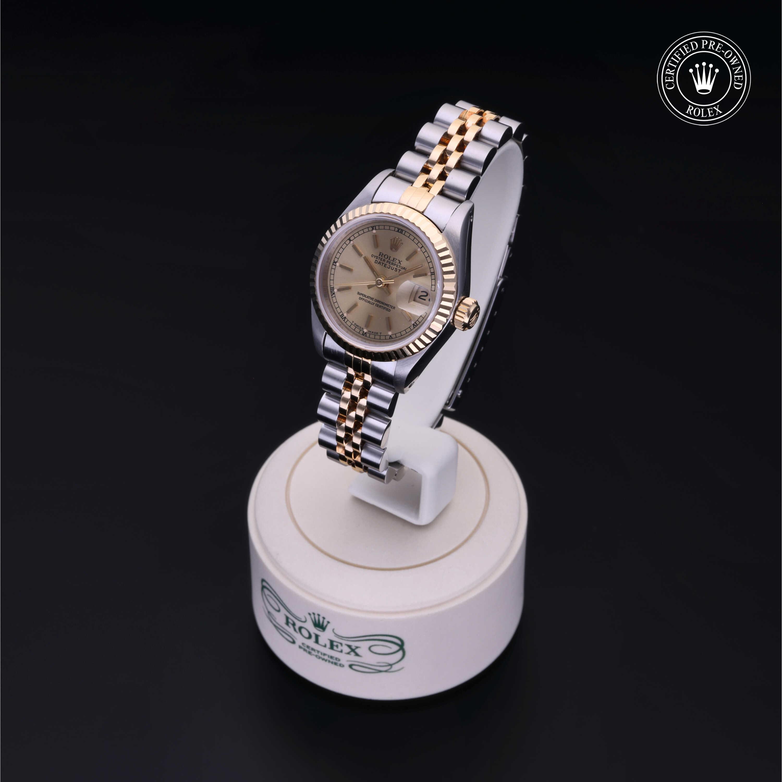 Rolex Lady-Datejust in Rolesor 18 Carat Yellow  at Heller Jewelers