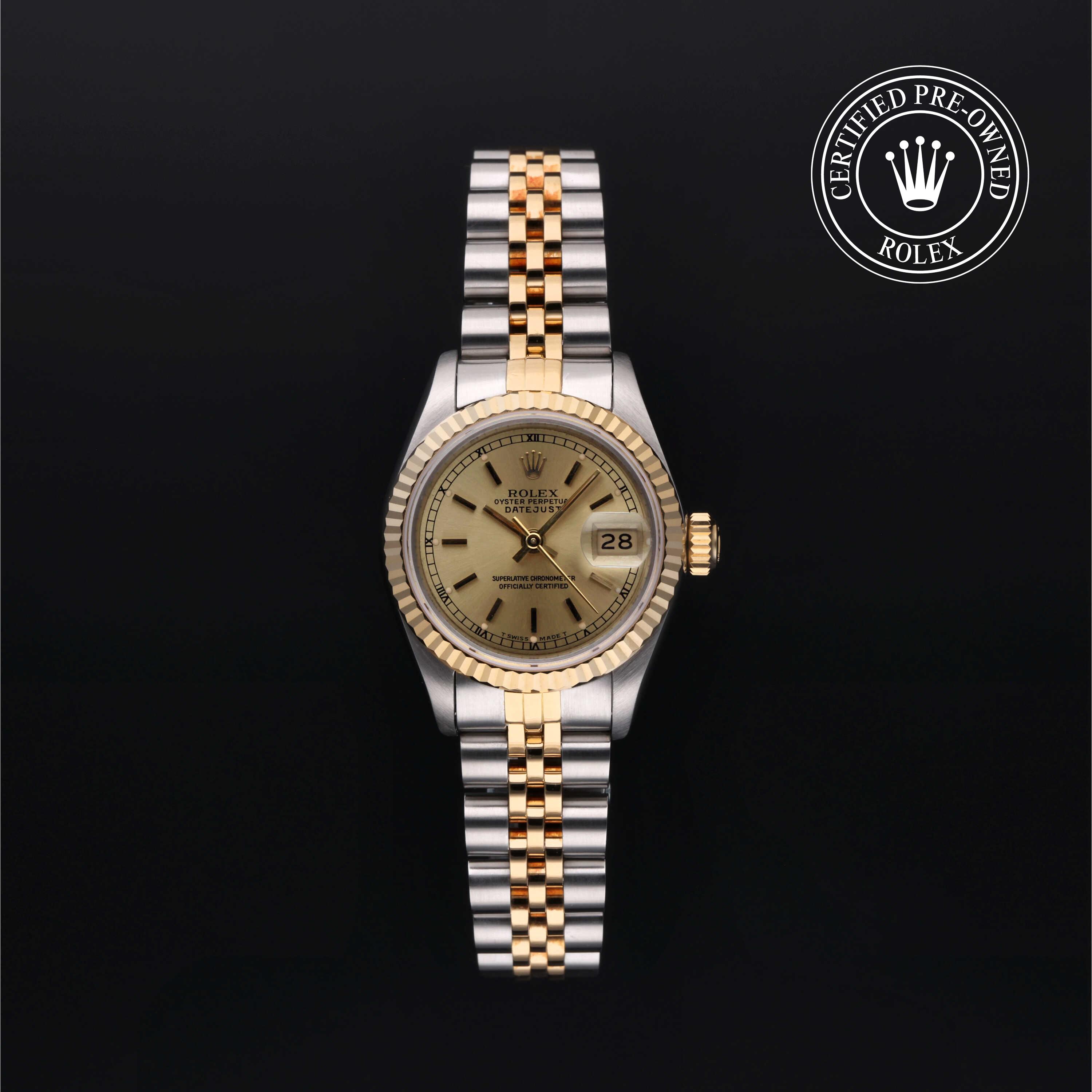 Rolex Lady-Datejust in Rolesor 18 Carat Yellow  at Heller Jewelers