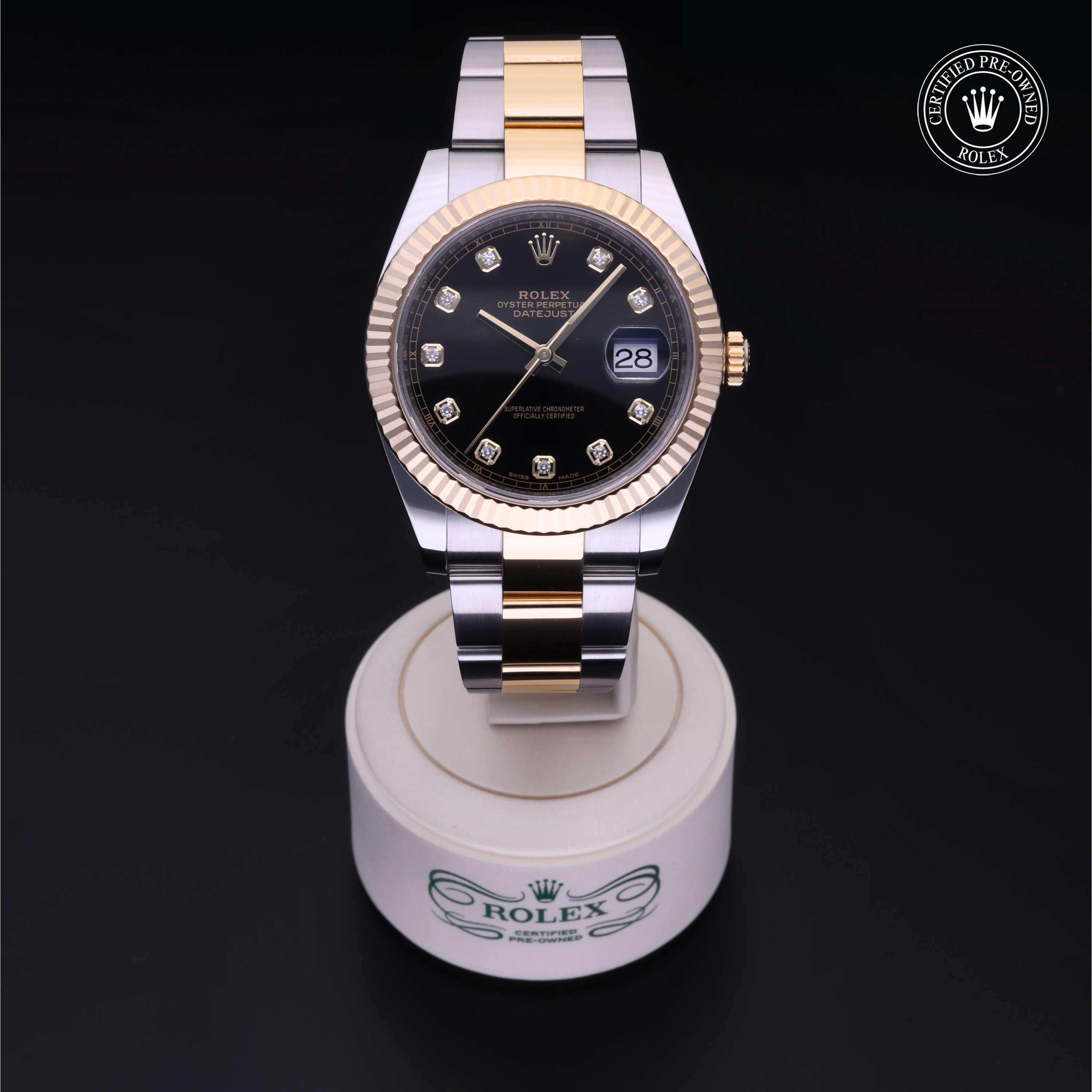 Rolex Datejust in Rolesor 18 Carat Yellow M126333-0005 at Heller Jewelers