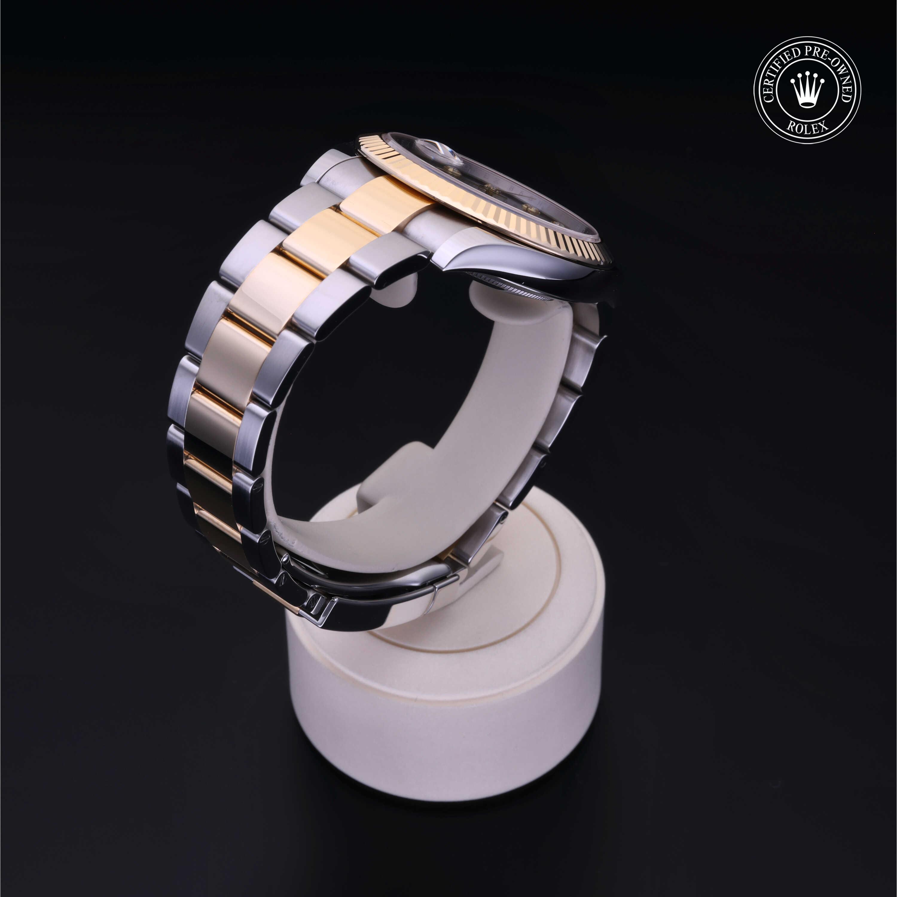 Rolex Datejust in Rolesor 18 Carat Yellow M126333-0005 at Heller Jewelers