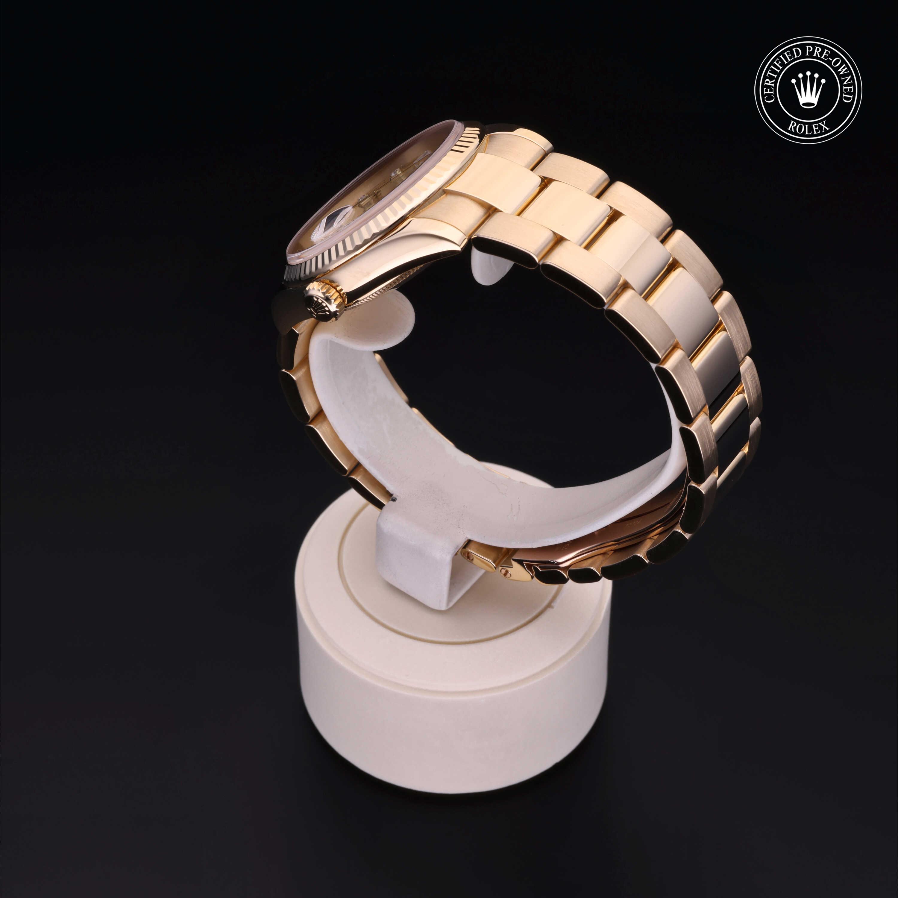 Rolex Day-Date in Gold 18 Carat Yellow M118238-0001 at Heller Jewelers