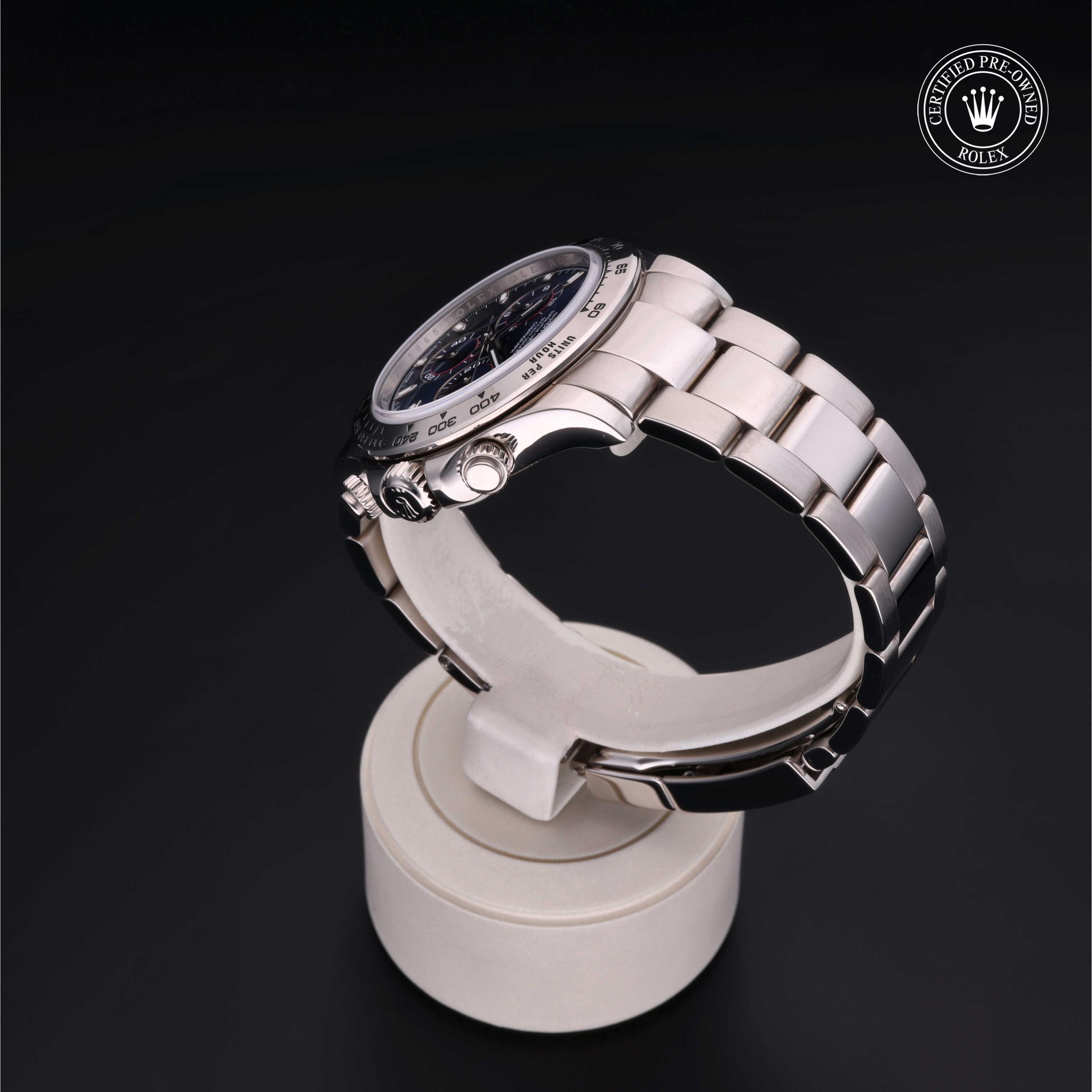 Rolex Cosmograph Daytona in Gold 18 Carat White M116509-0071 at Heller Jewelers