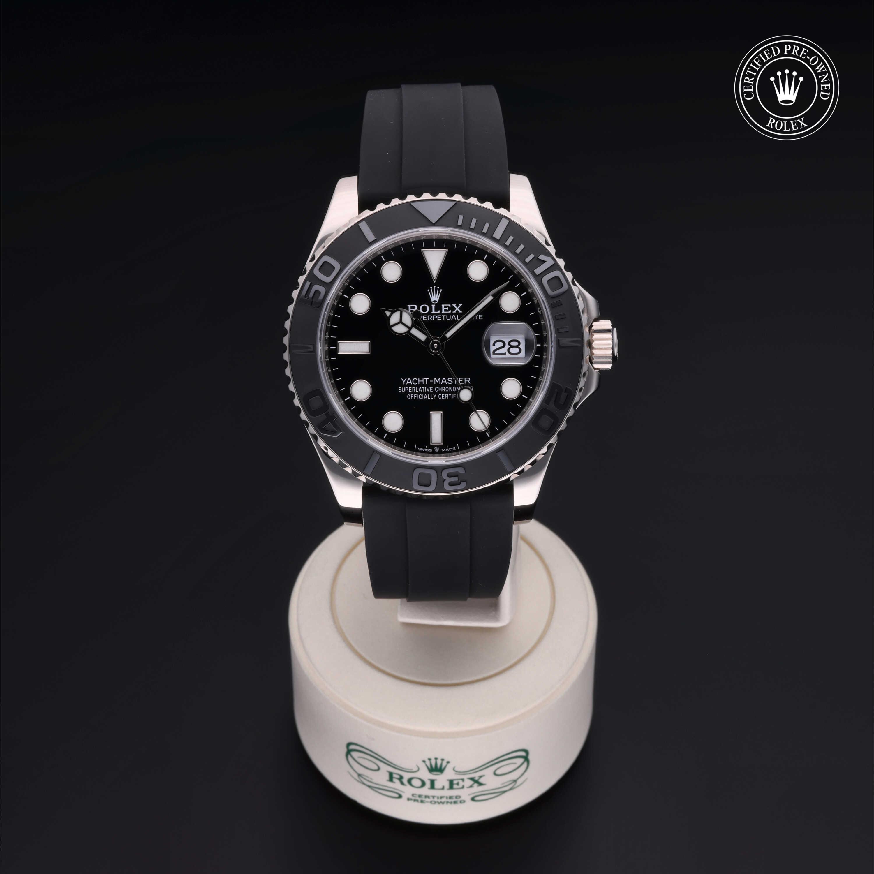 Rolex Yacht-Master in Gold 18 Carat White M226659-0001 at Heller Jewelers