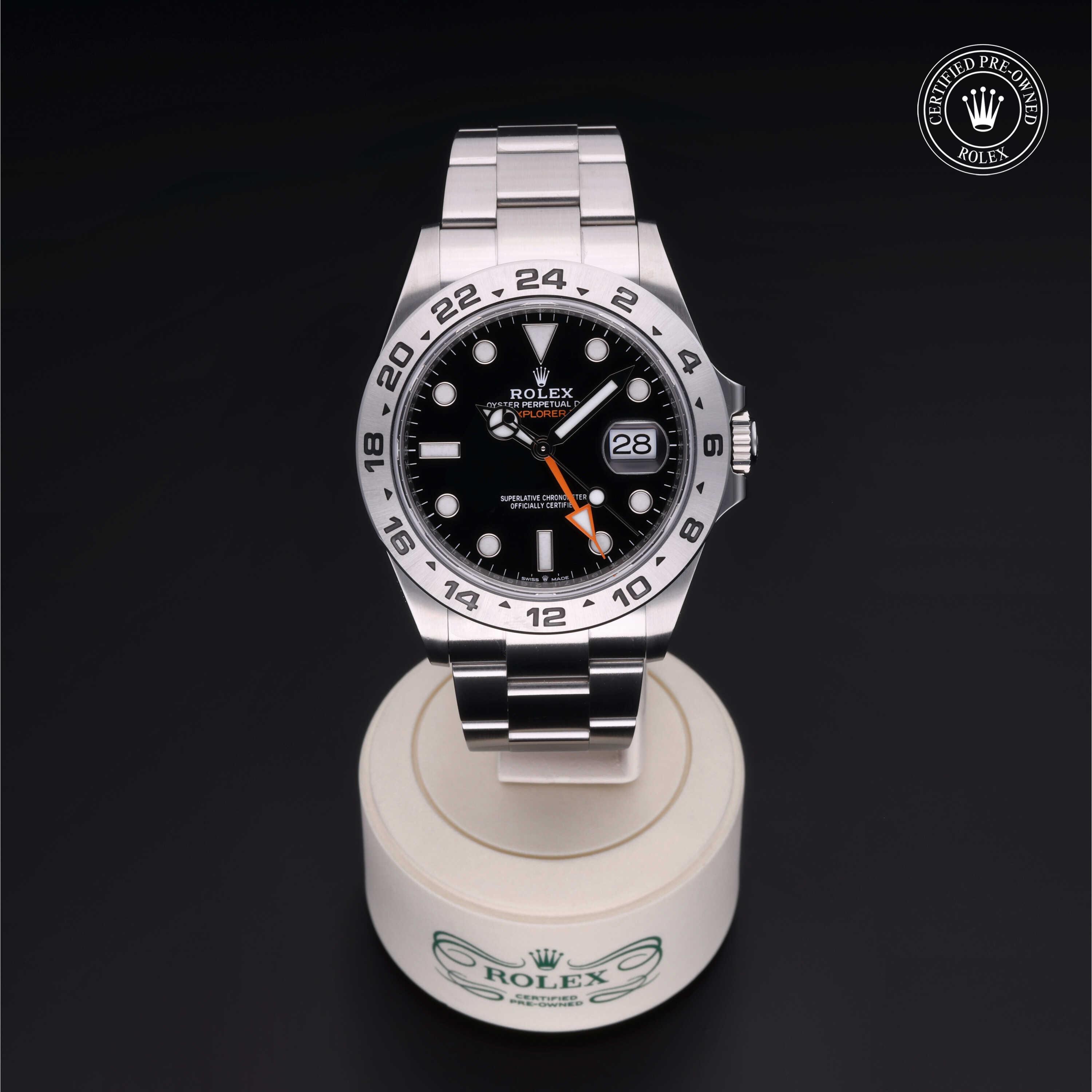 Rolex Explorer II in Steel M226570-0002 at Heller Jewelers