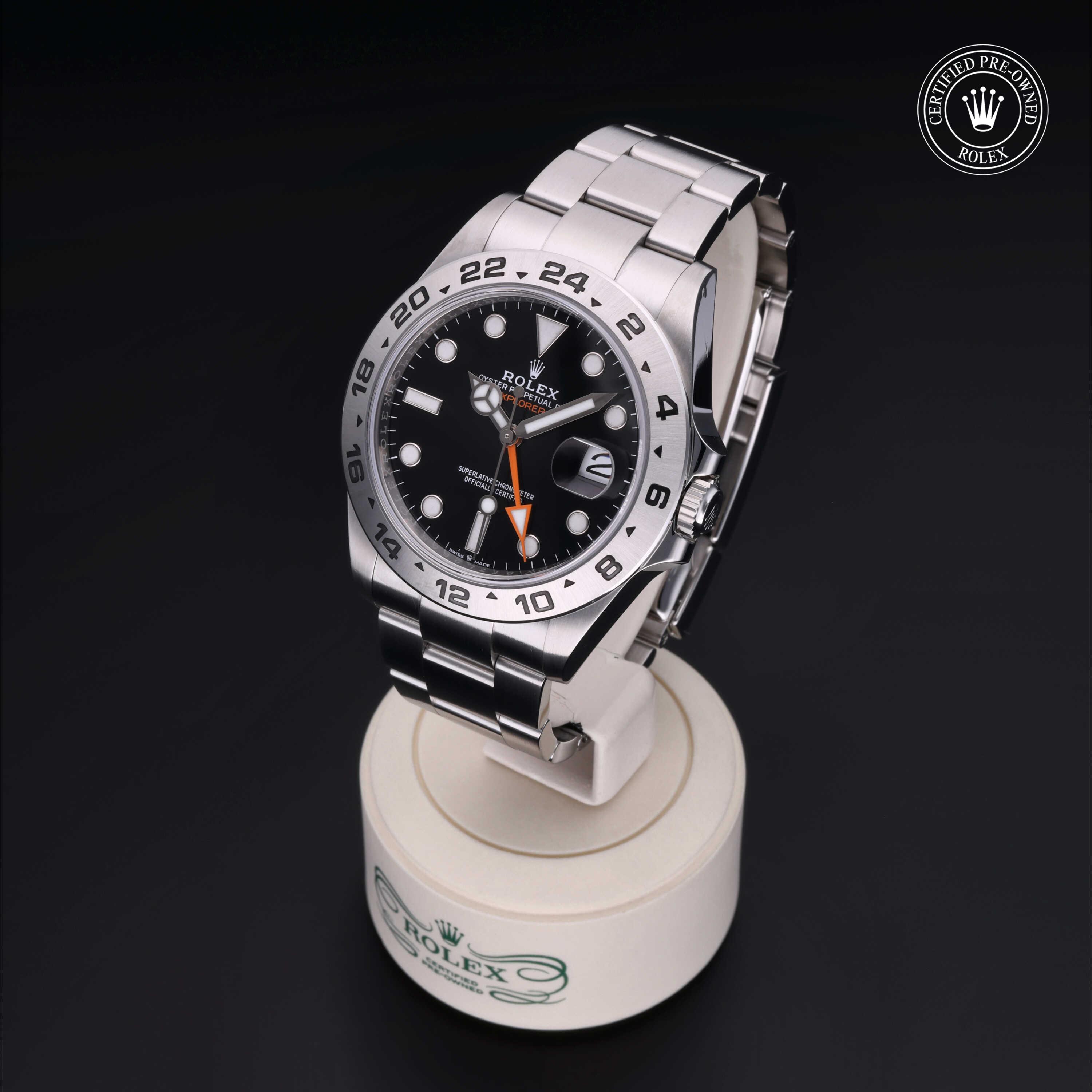 Rolex Explorer II in Steel M226570-0002 at Heller Jewelers