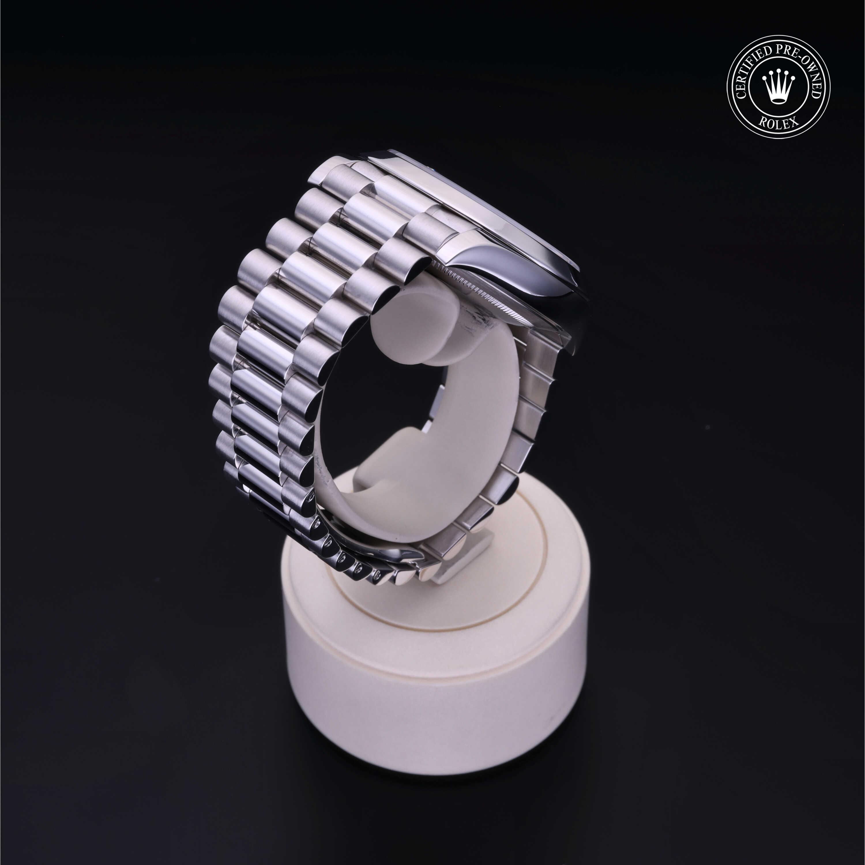 Rolex Day-Date in Platinum M228206-0004 at Heller Jewelers