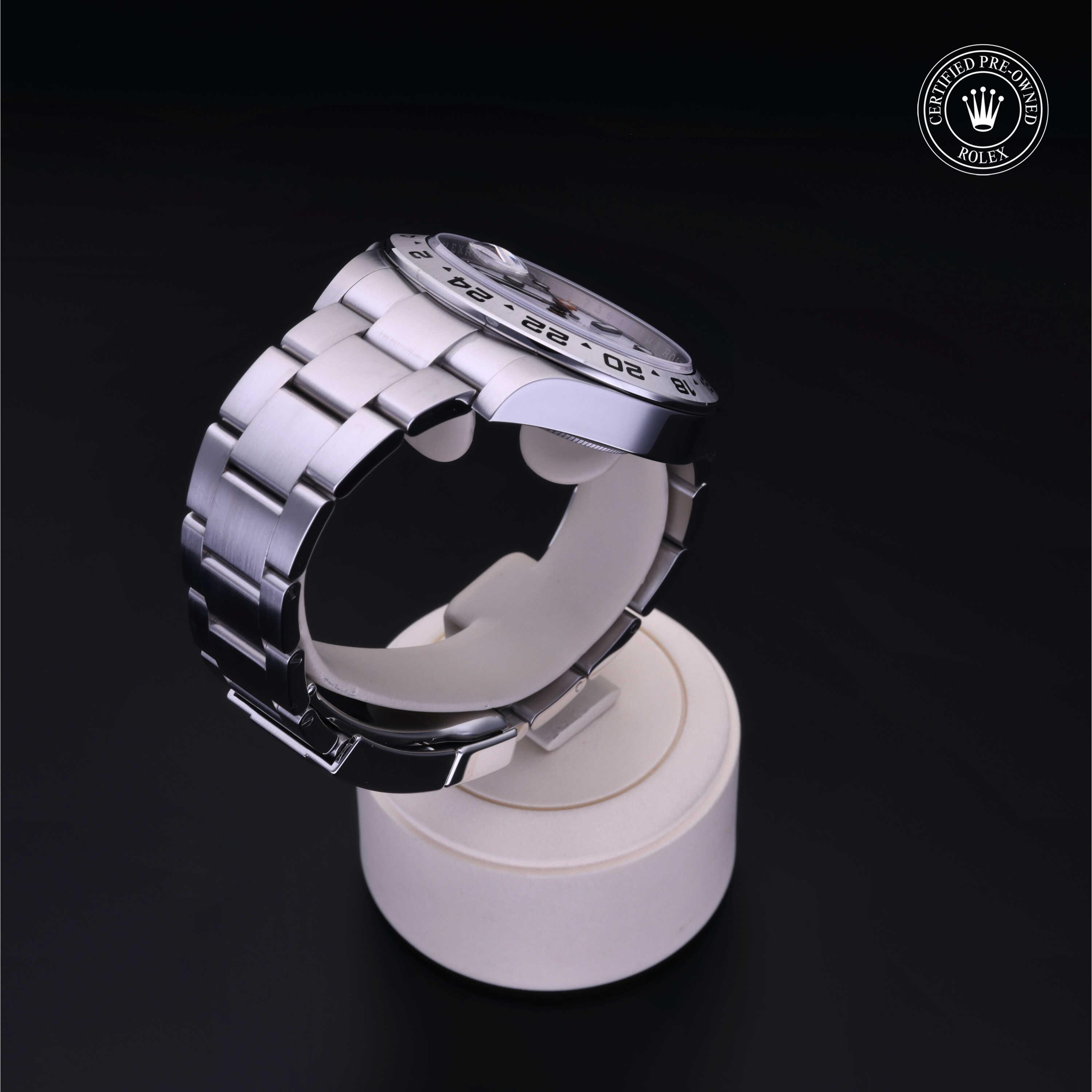 Rolex Explorer II in Steel M216570-0001 at Heller Jewelers