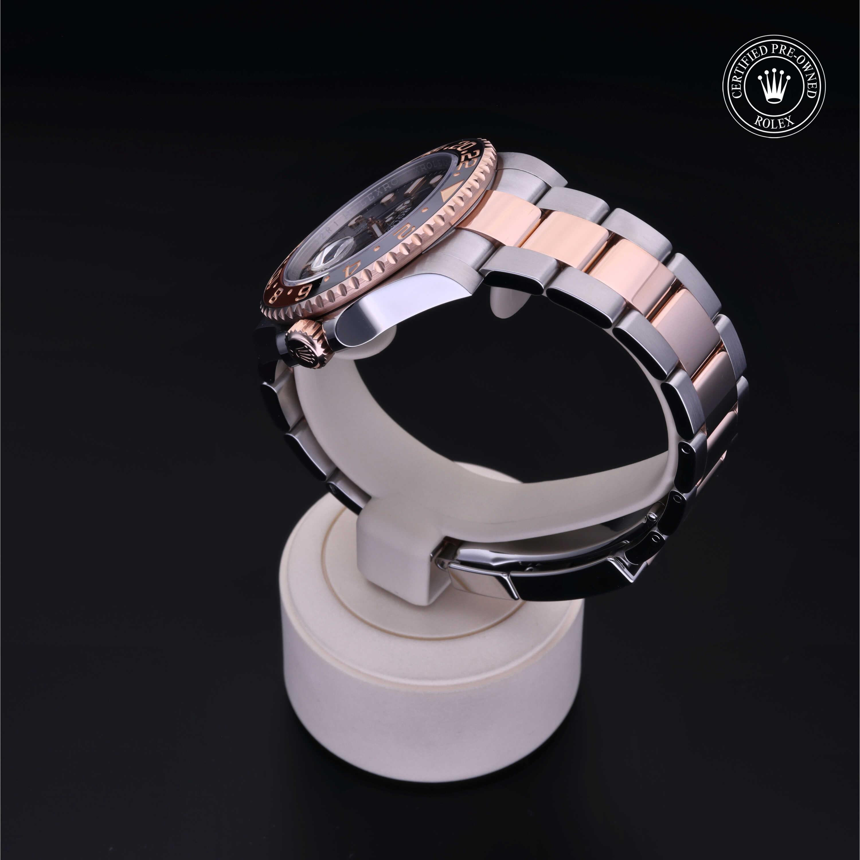 Rolex GMT-Master II in Rolesor 18 Carat Red M126711CHNR-0002 at Heller Jewelers