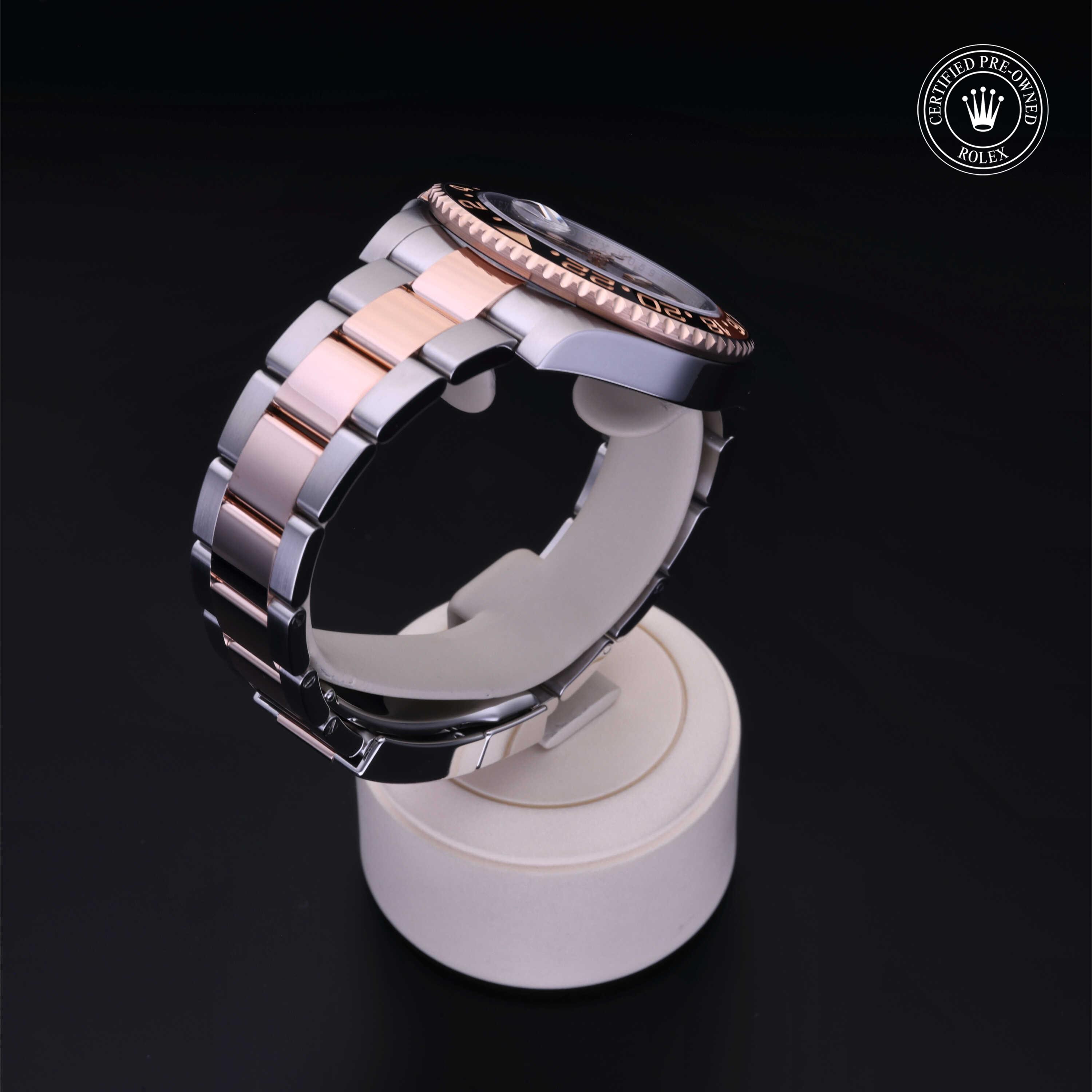 Rolex GMT-Master II in Rolesor 18 Carat Red M126711CHNR-0002 at Heller Jewelers