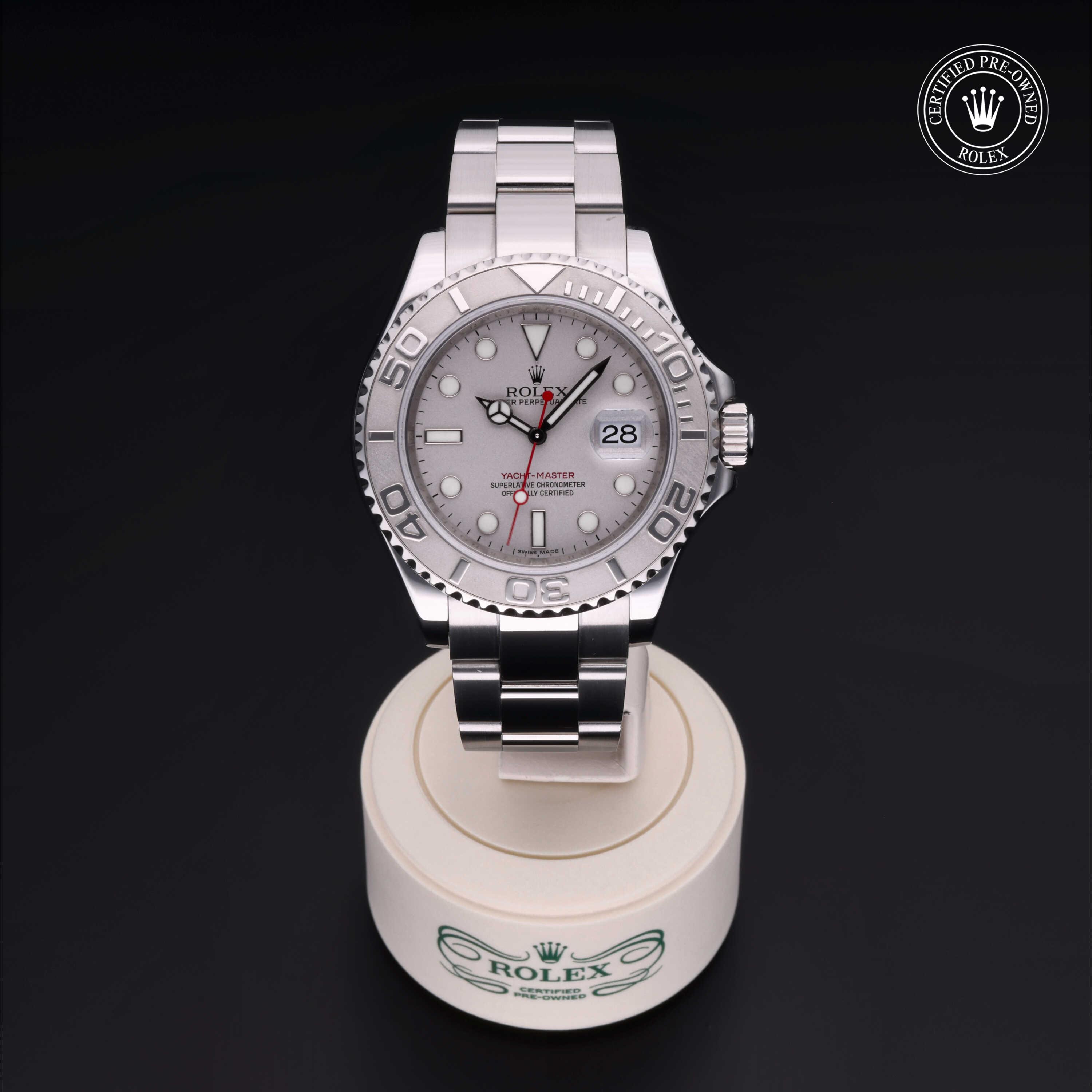 Rolex Yacht-Master in Rolesium Platinum M16622-0004 at Heller Jewelers