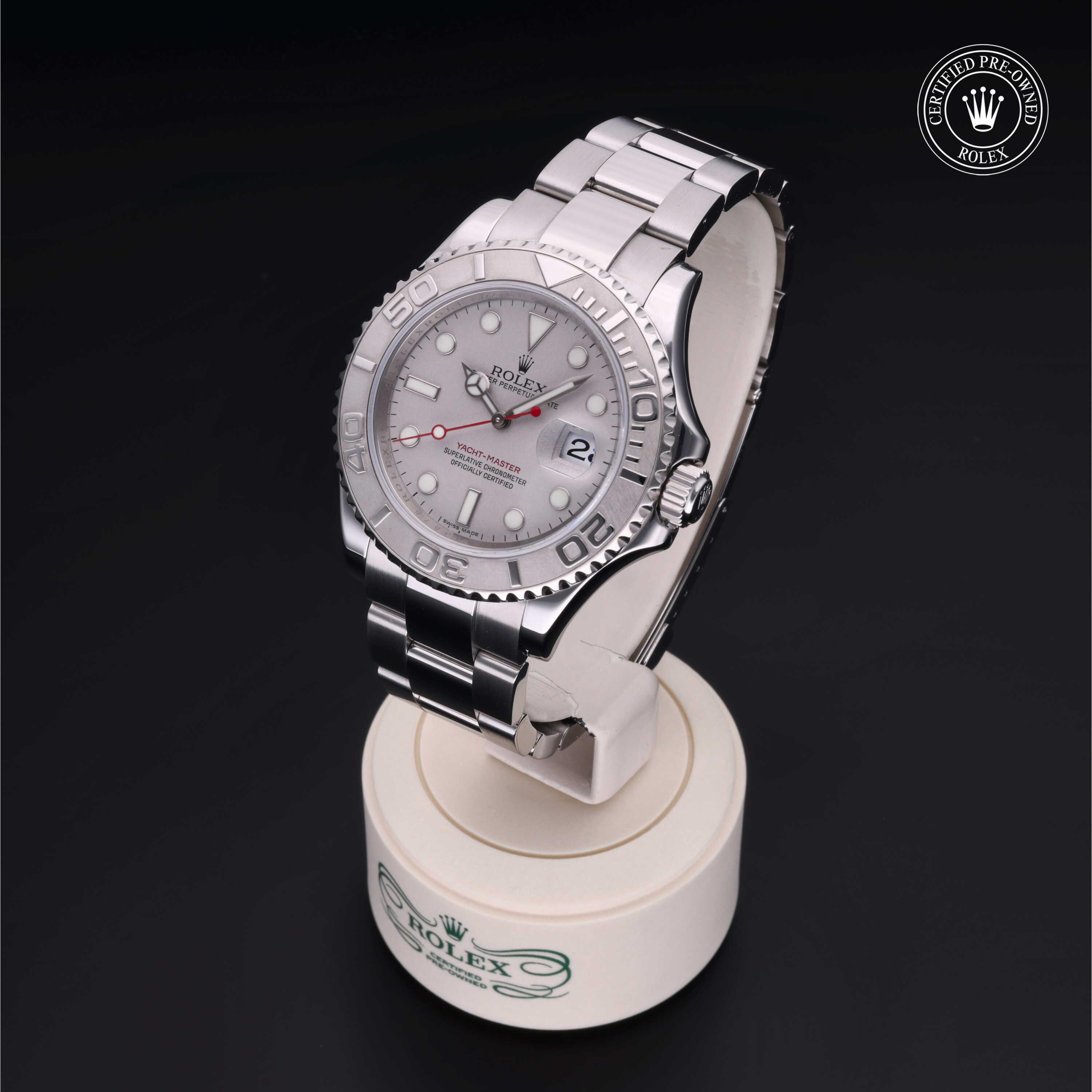 Rolex Yacht-Master in Rolesium Platinum M16622-0004 at Heller Jewelers