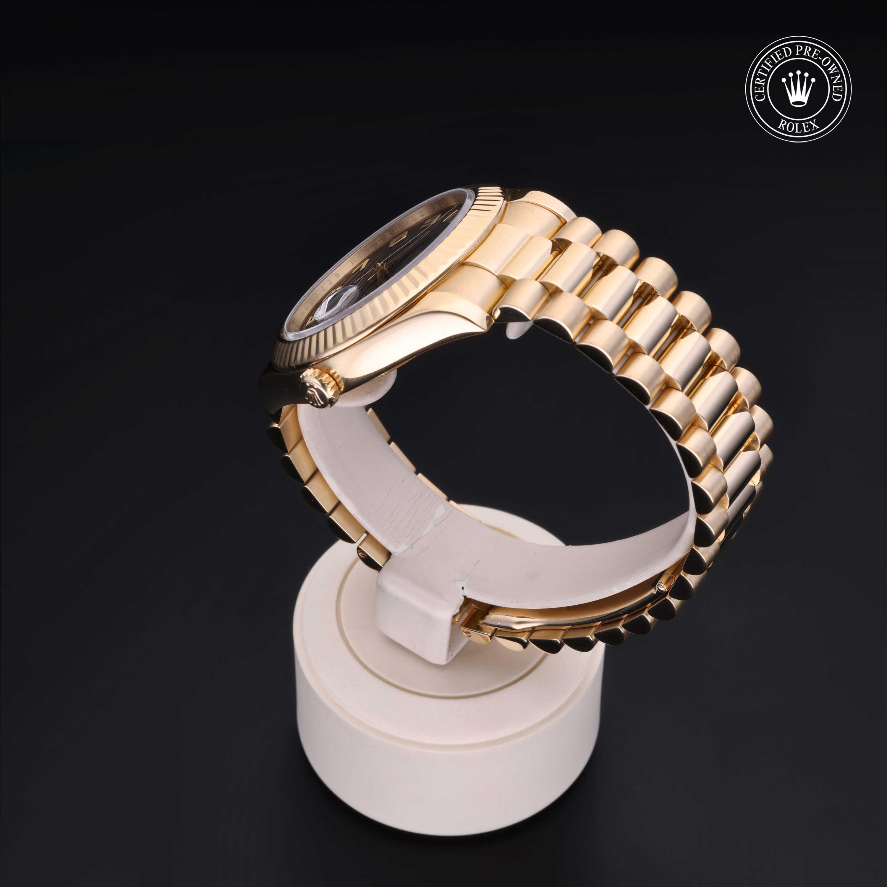 Rolex Day-Date in Gold 18 Carat Yellow M218238-0005 at Heller Jewelers