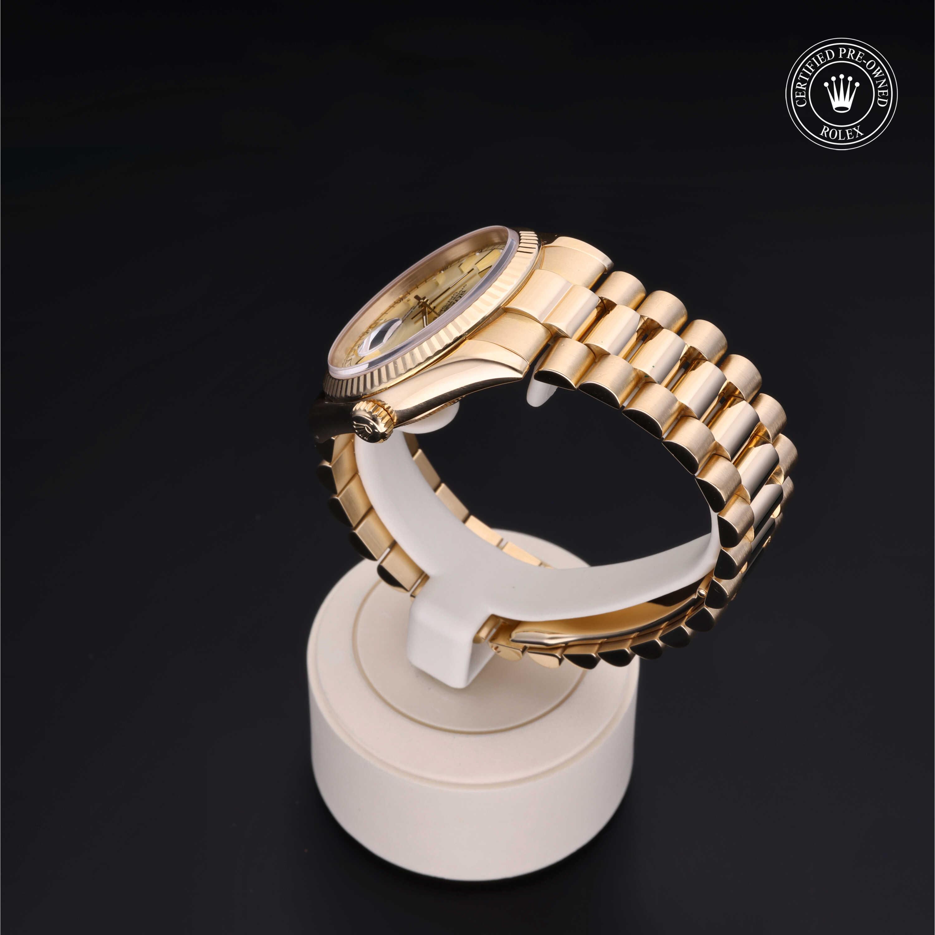 Rolex Day-Date in Gold 18 Carat Yellow M118238-0103 at Heller Jewelers