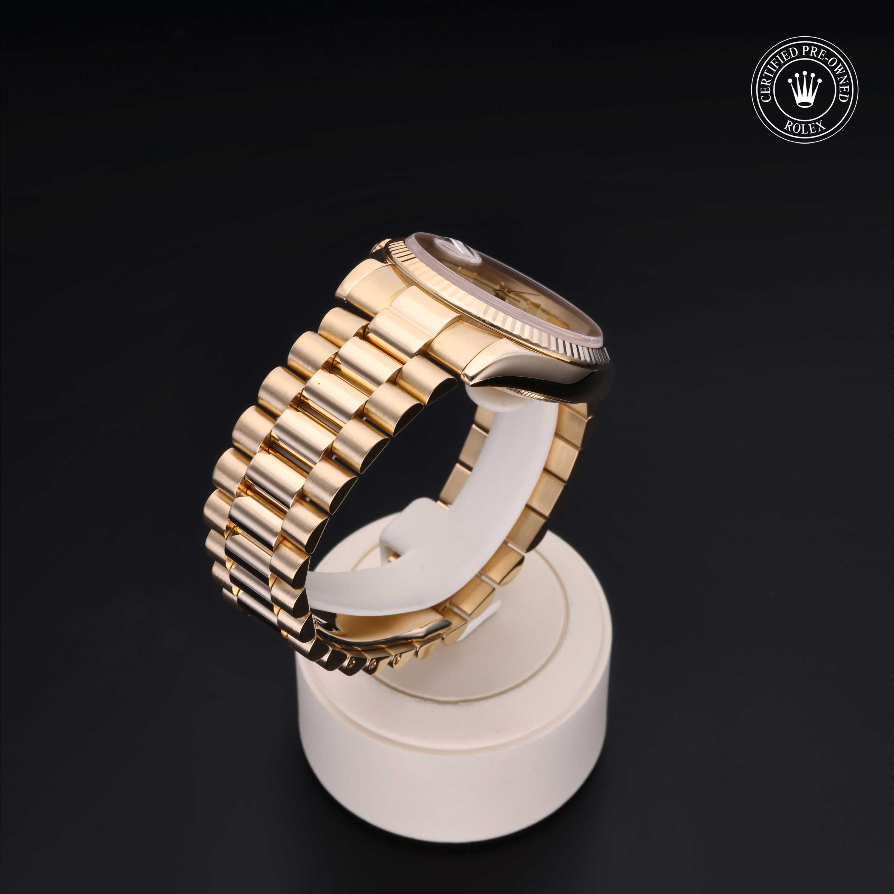Rolex Day-Date in Gold 18 Carat Yellow M118238-0103 at Heller Jewelers