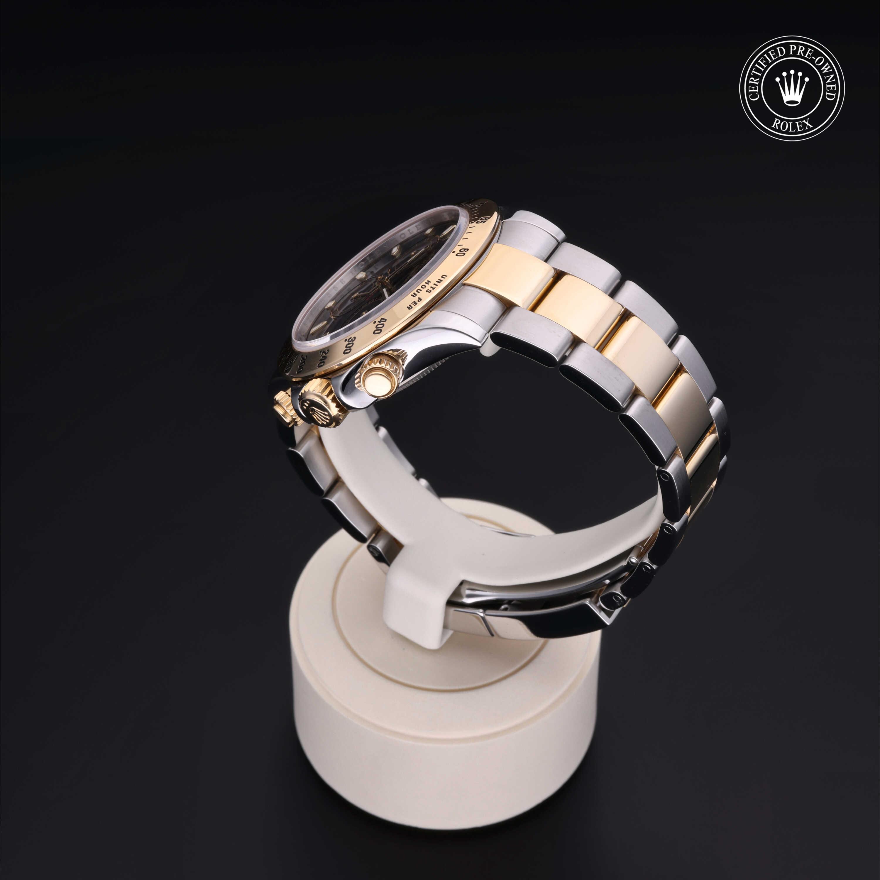 Rolex Cosmograph Daytona in Rolesor 18 Carat Yellow M116523-0039 at Heller Jewelers