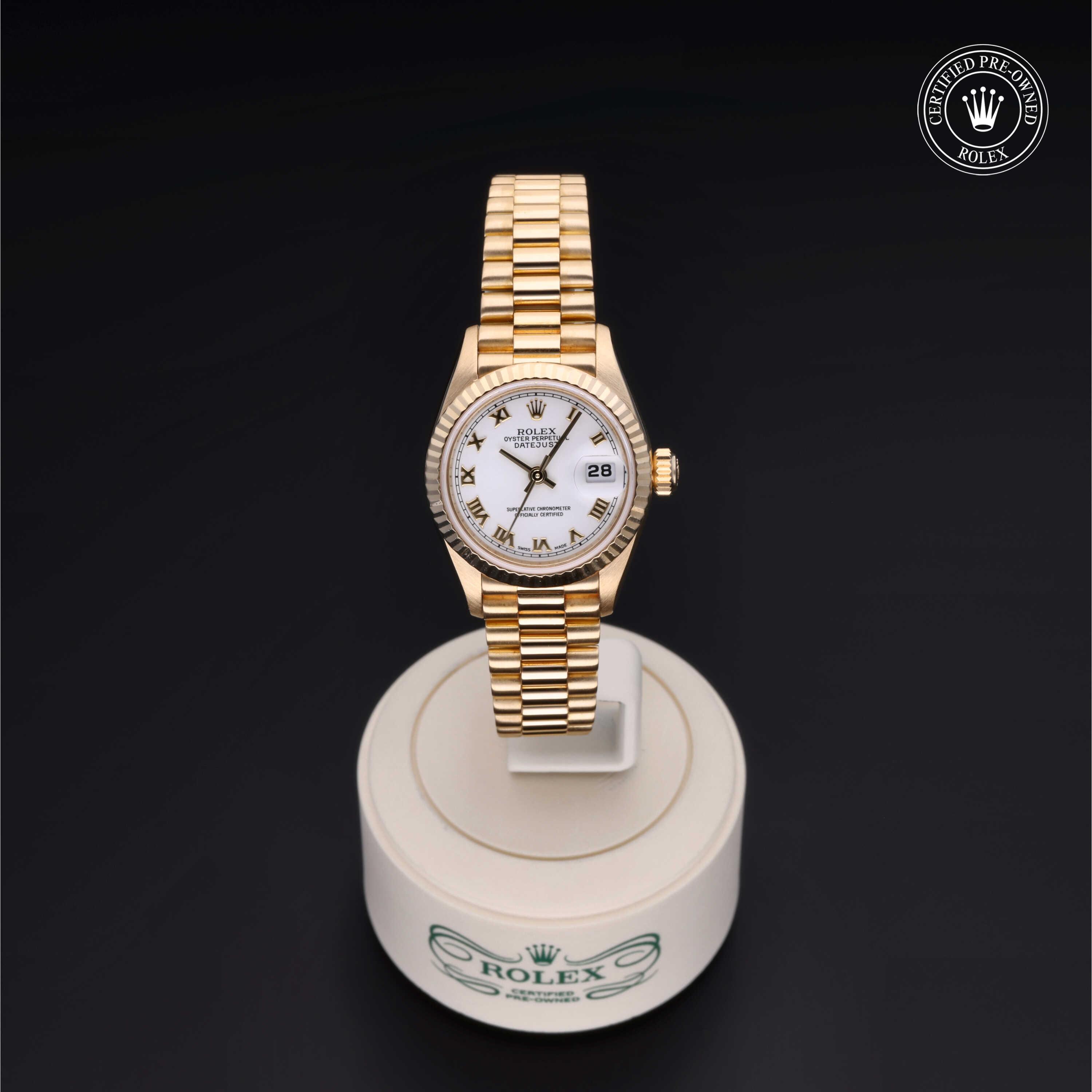 Rolex Lady-Datejust in Gold 18 Carat Yellow  at Heller Jewelers