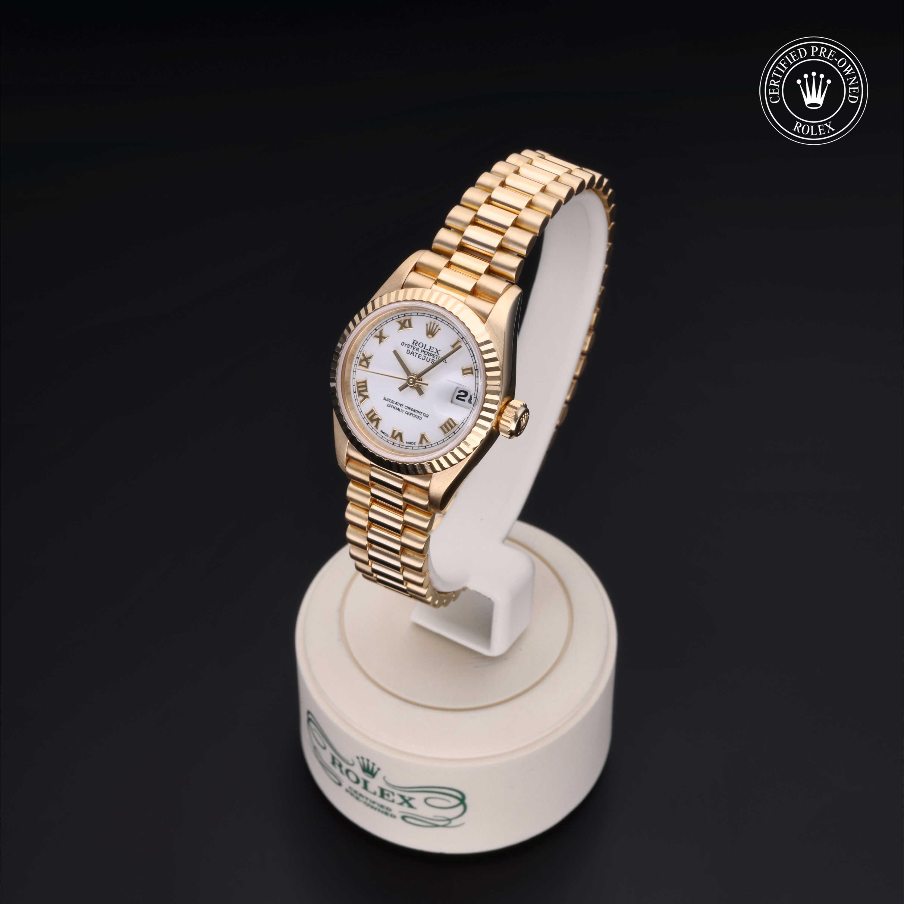 Rolex Lady-Datejust in Gold 18 Carat Yellow  at Heller Jewelers