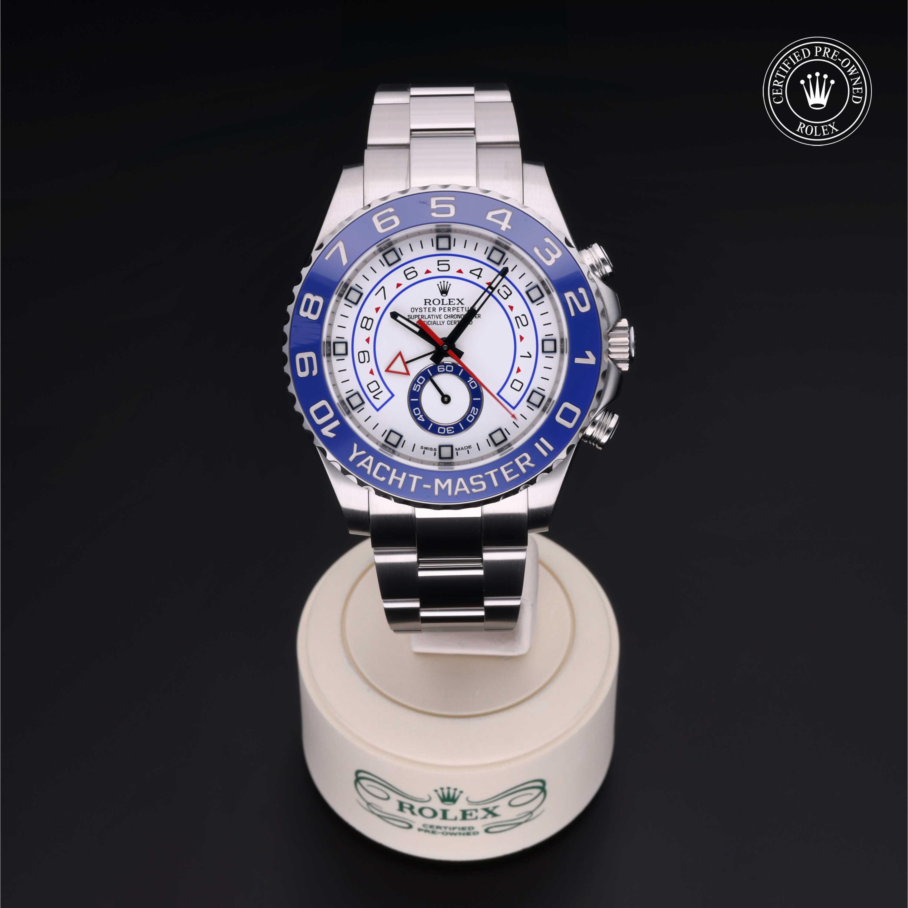 Rolex Yacht-Master II in Steel M116680-0001 at Heller Jewelers