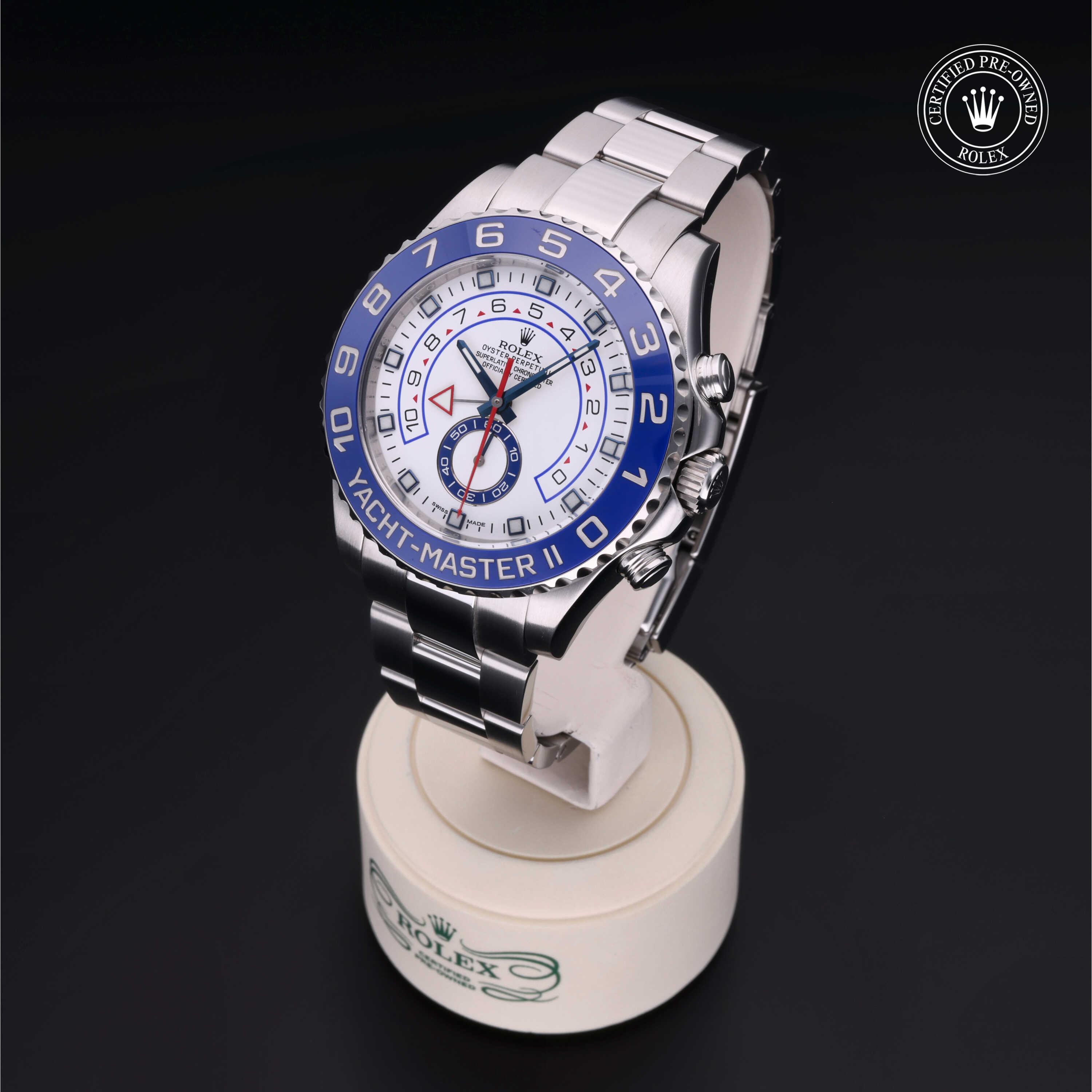 Rolex Yacht-Master II in Steel M116680-0001 at Heller Jewelers