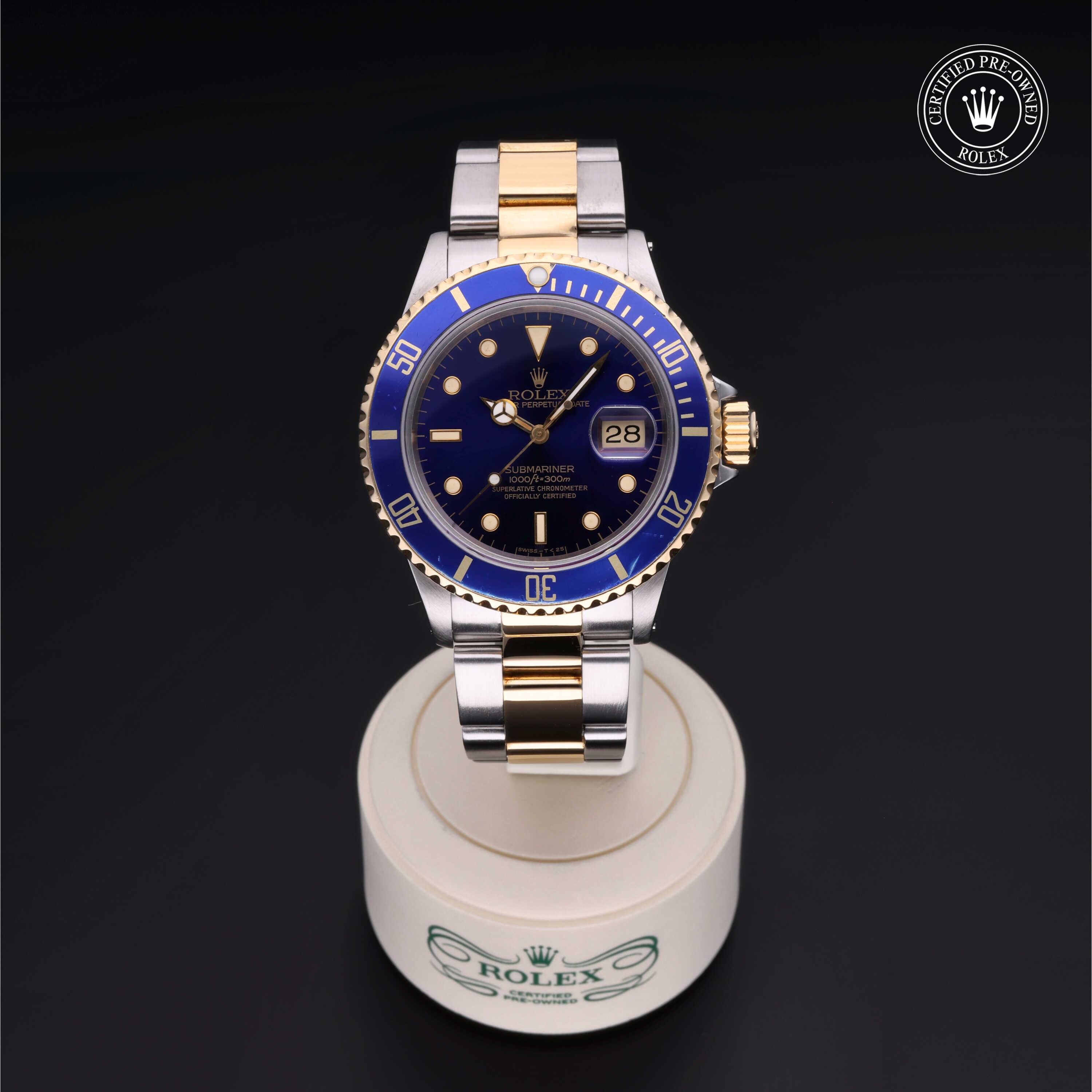 Rolex Submariner in Rolesor 18 Carat Yellow  at Heller Jewelers